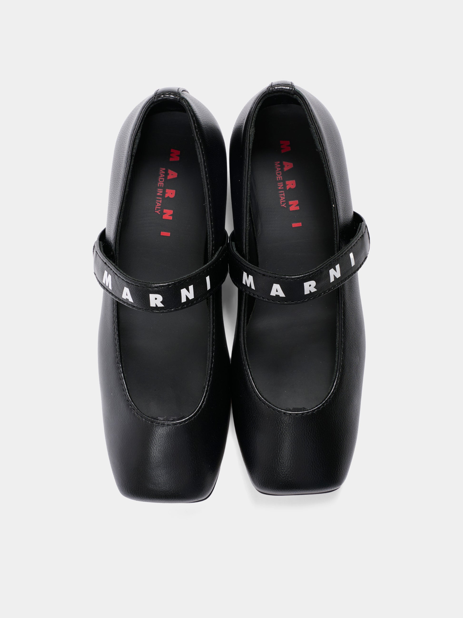 Ballerine nere per bambina,Marni Kids,82325 - VAR1