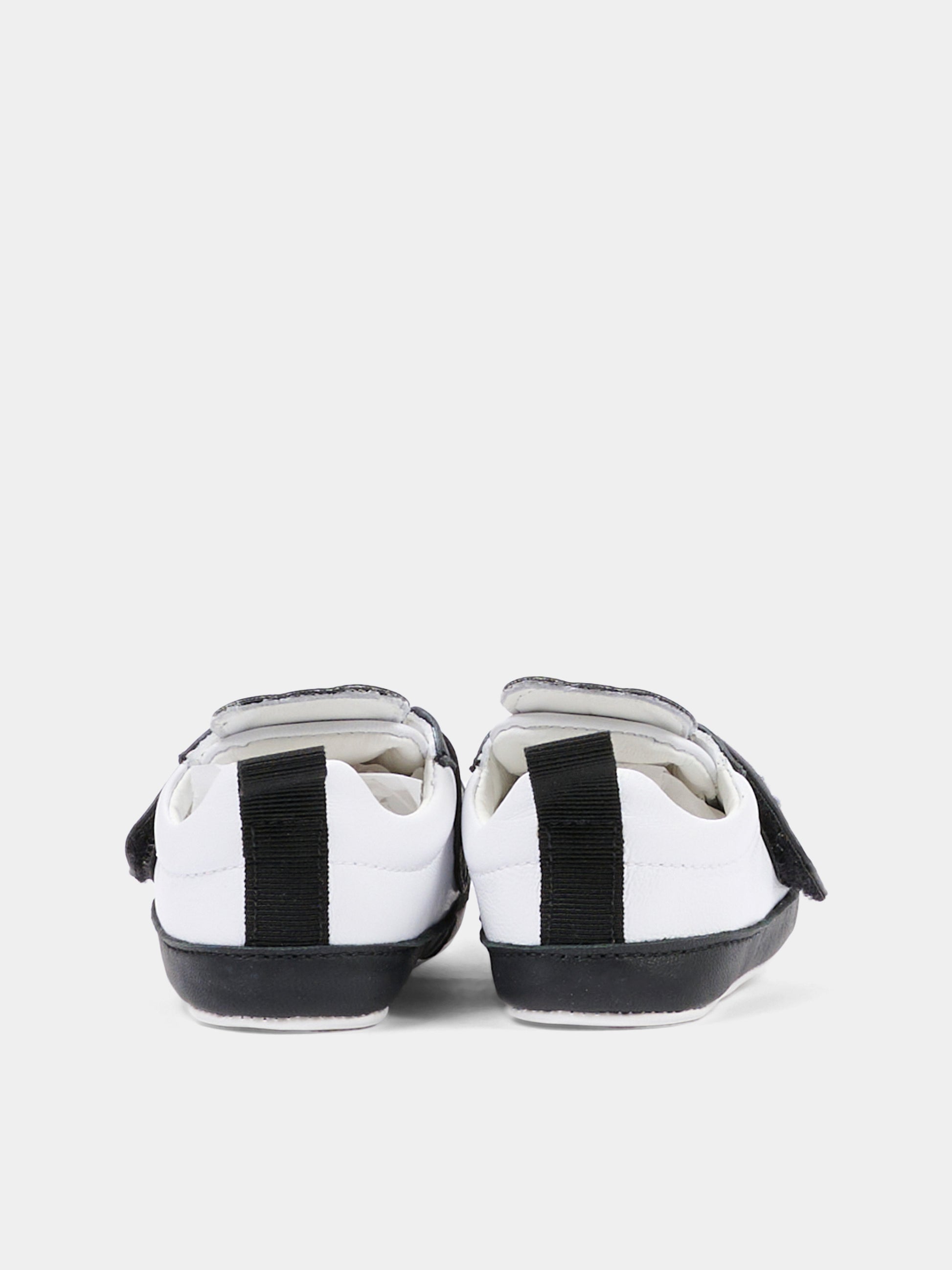 Sneakers bassa bianca per neonati con Teddy Bear,Moschino Kids,82900 - VAR3