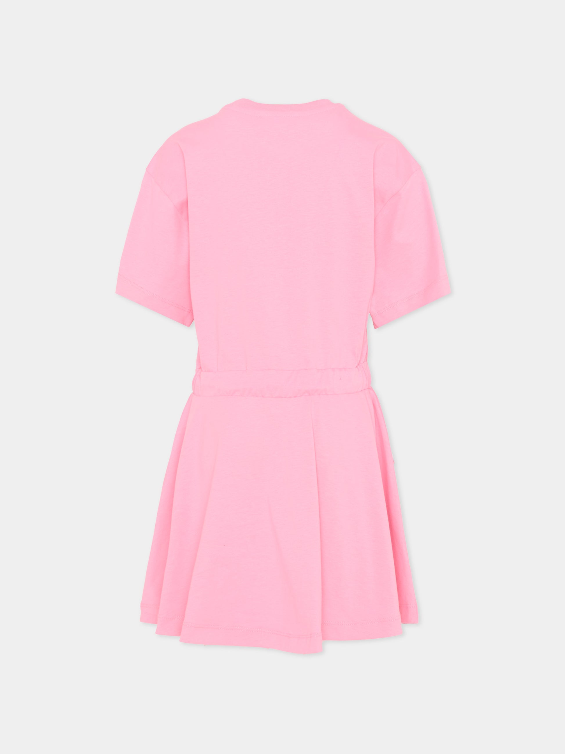 Vestito rosa per bambina con orsetto,Barrow,S6BKJGDR024 BW311