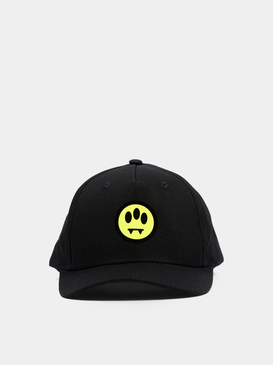 Cappello nero per bambini con logo,Barrow,S6BKJUBC025 110