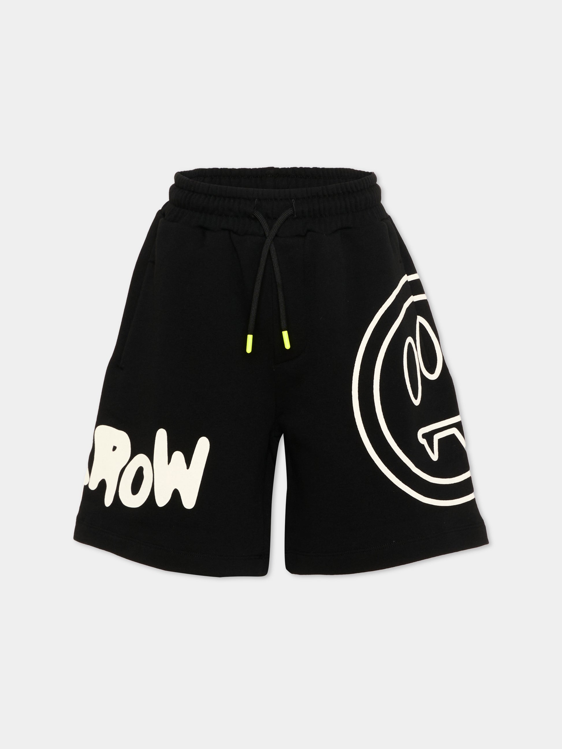 Shorts sportivi nero Barrow per bambini,Barrow,S6BKJUBE012 110