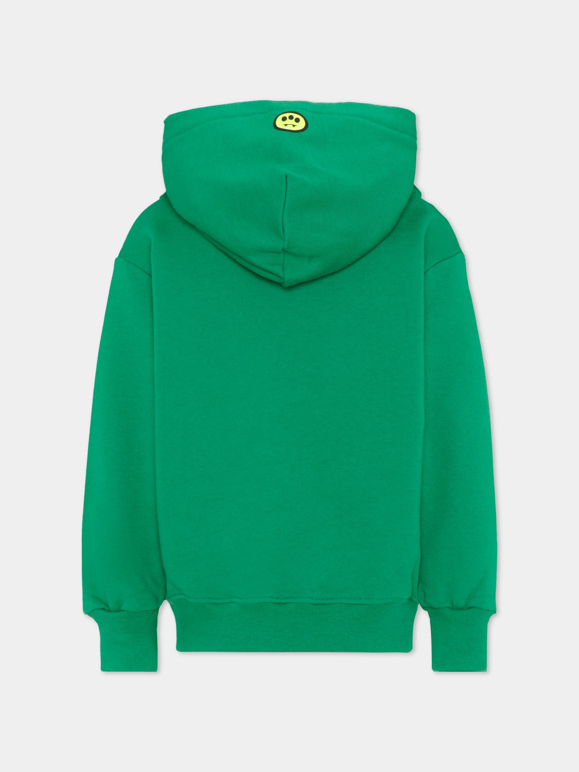 Felpa verde Barrow per bambini con orsetti,Barrow,S6BKJUHS080 080