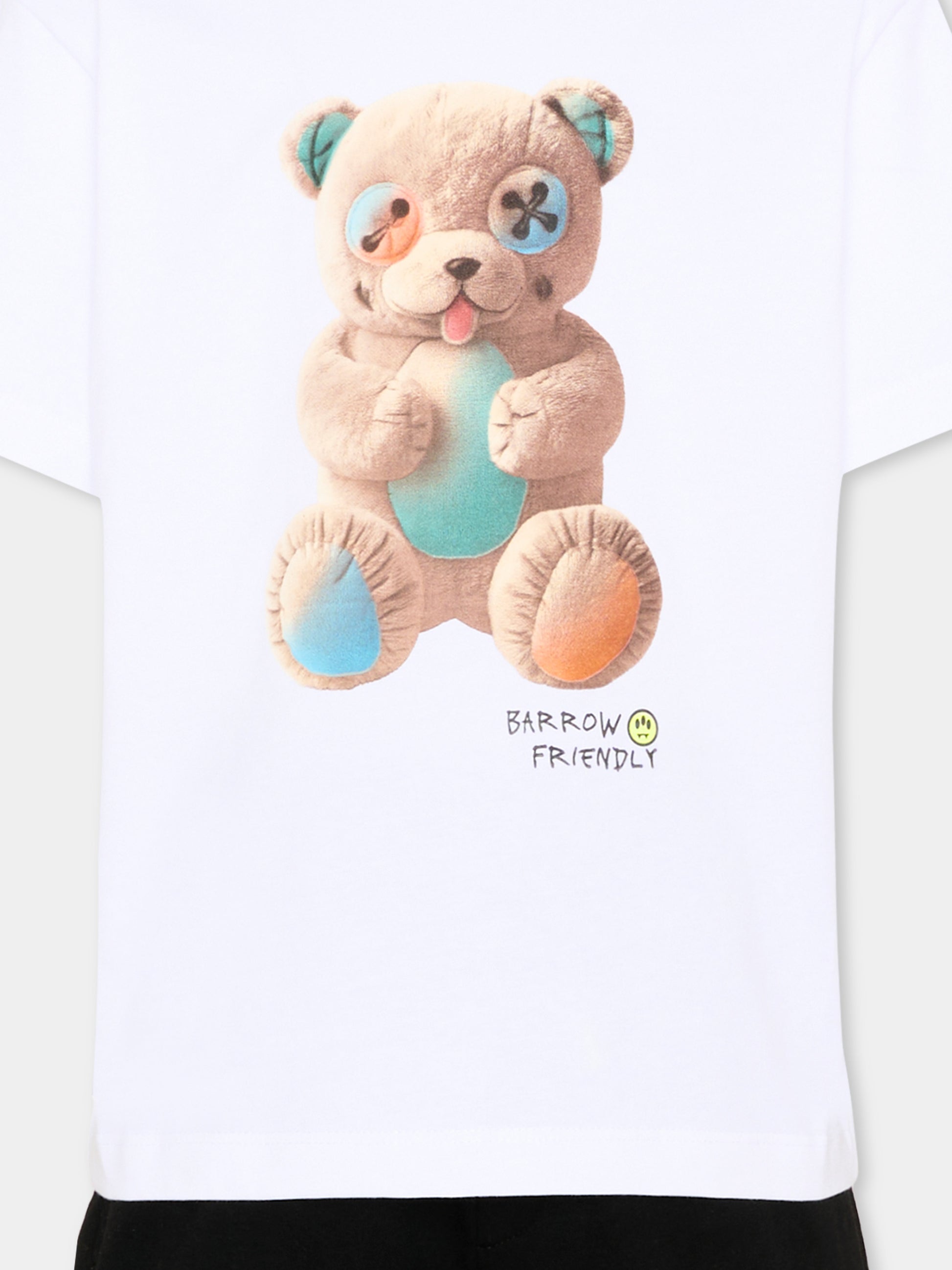 Completo sportivo multicolor per bambino con orsetto,Barrow,S6BKJUTB101 002/13