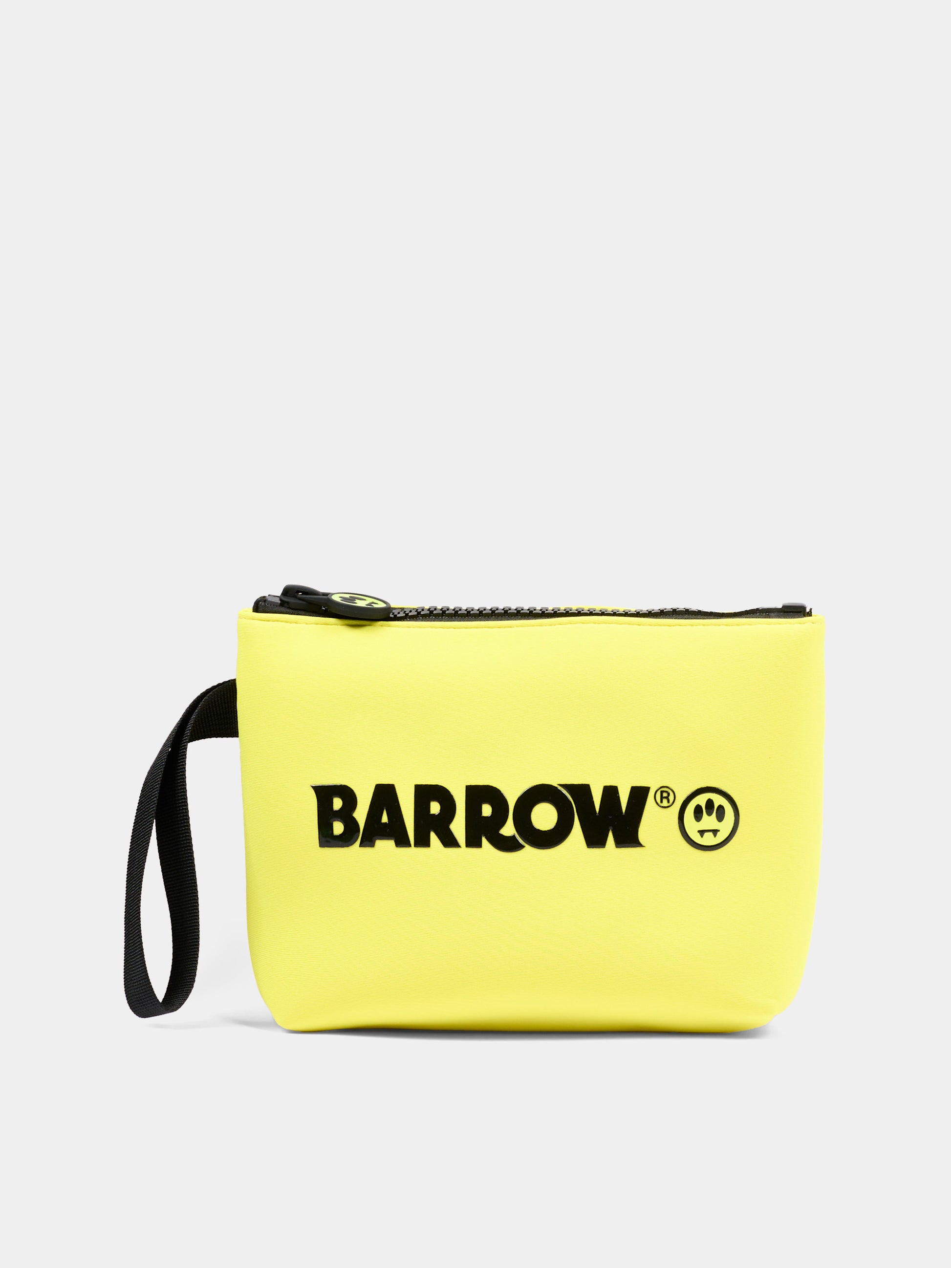 Pochette gialla per bambini con logo,Barrow,S6BKJUBA210 023