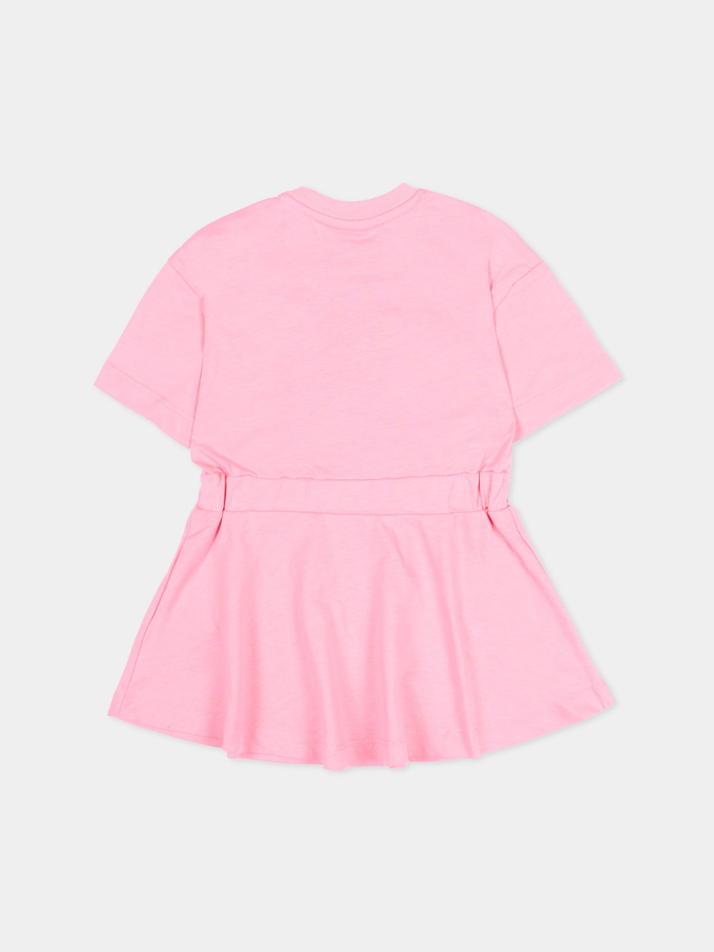 Vestito rosa per neonata con Teddy Bear,Barrow,S6BKNGDR206 BW311