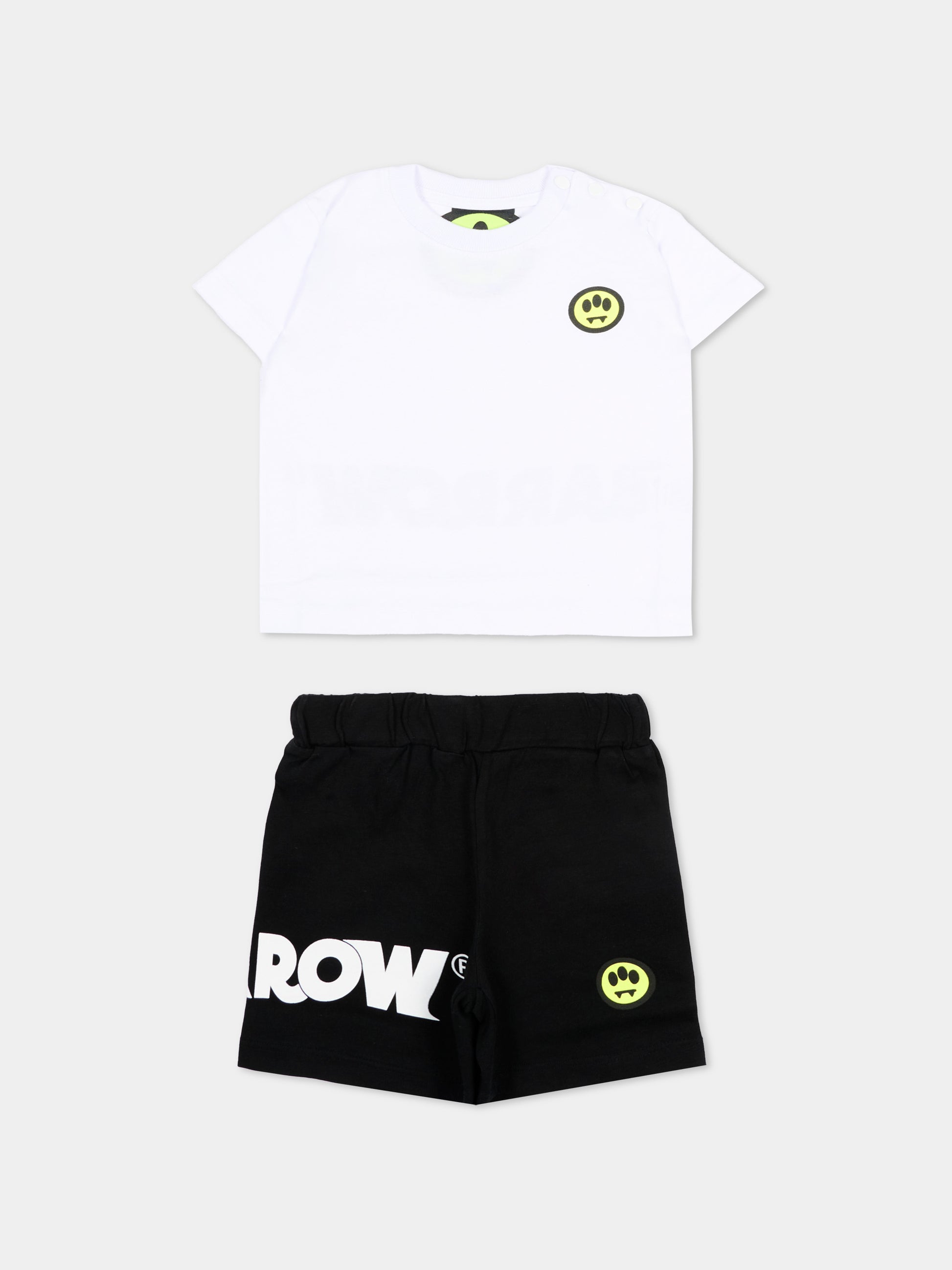 Completo sportivo multicolor per neonato con logo,Barrow,S6BKUNTB191 002/13