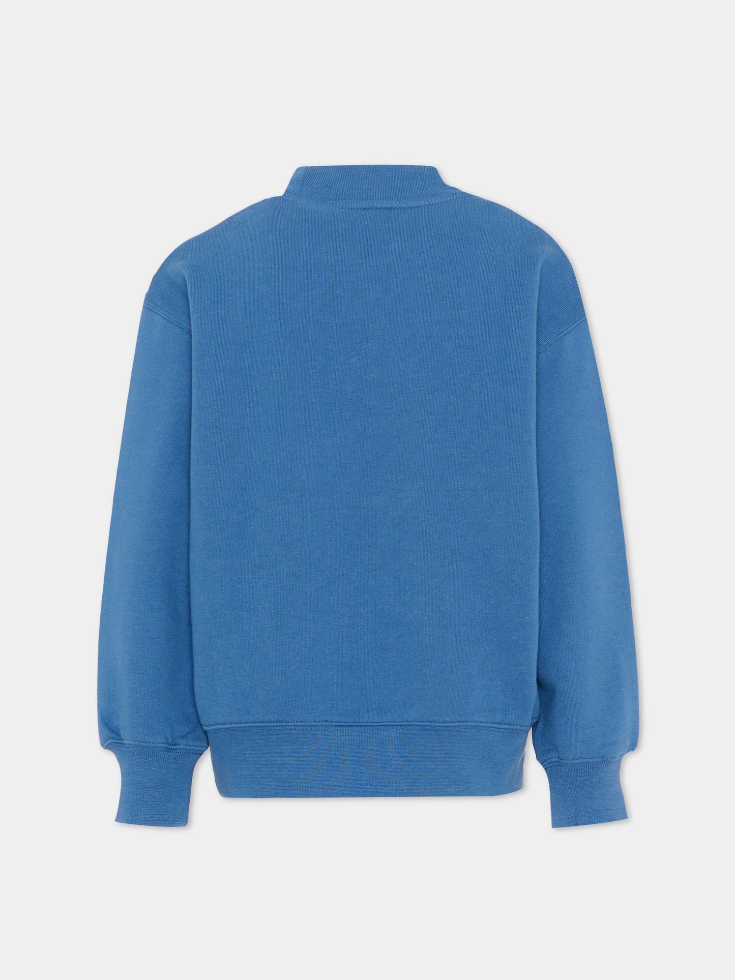 Felpa blu Palm Angels per bambini,Palm Angels,PBBA012S26FLE001 060