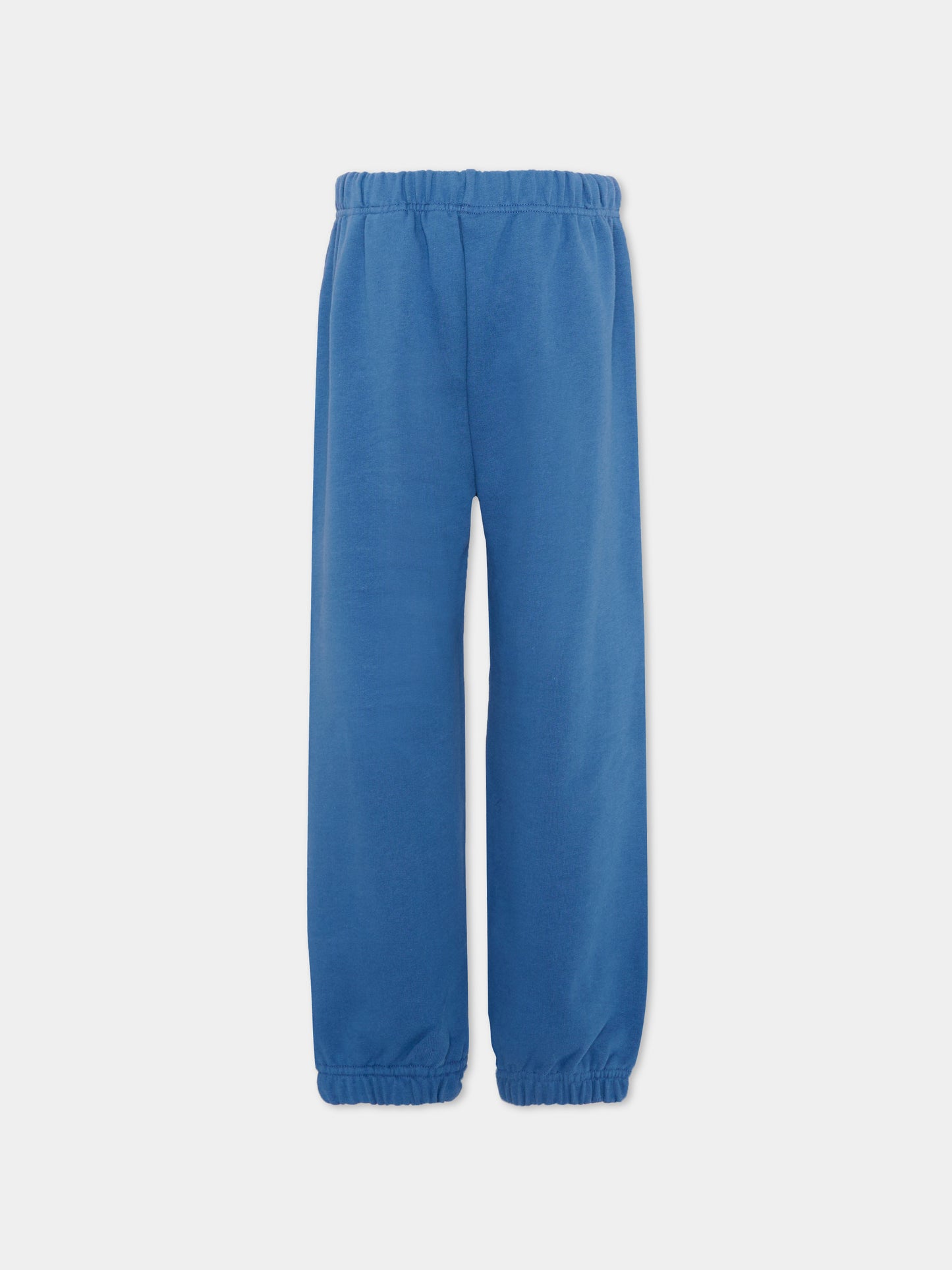 Pantaloni sportivi blu per bambini con logo,Palm Angels,PBCH008S26FLE001 060