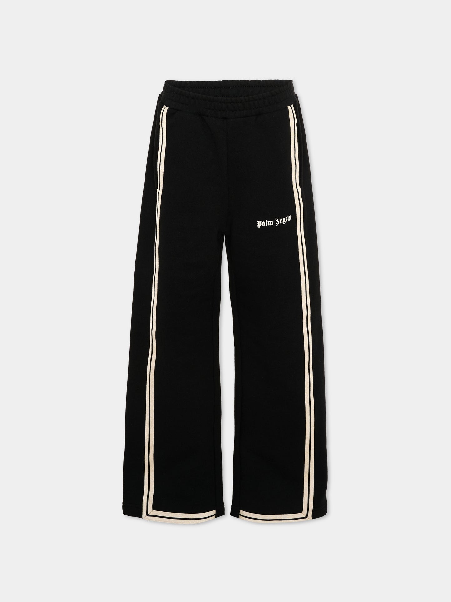 Pantaloni sportivi neri Palm Angels,Palm Angels,PBCH012S26FLE001 110