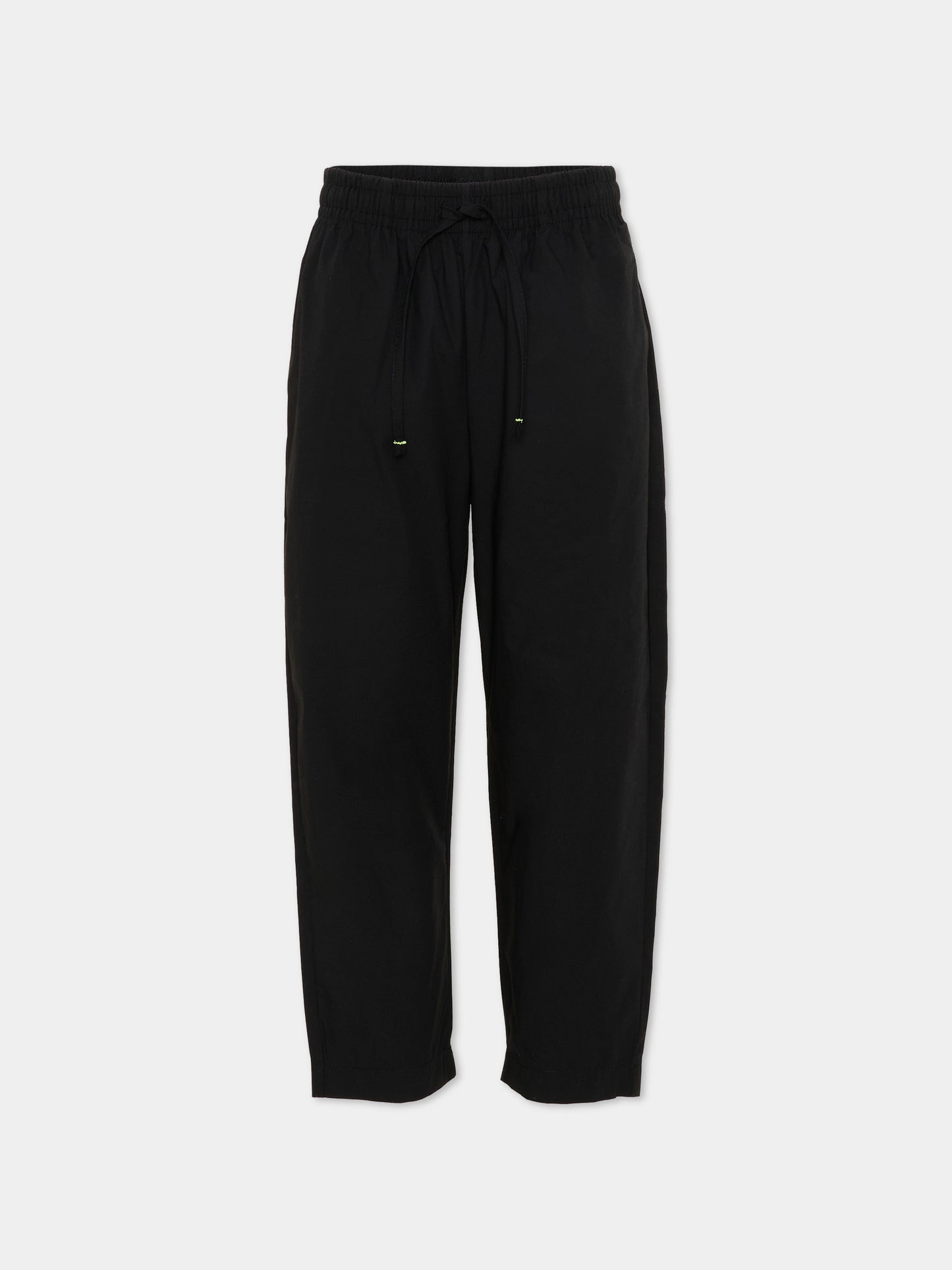 Pantaloni neri per bambino con logo,Msgm Kids,S6MSJBPA188 110