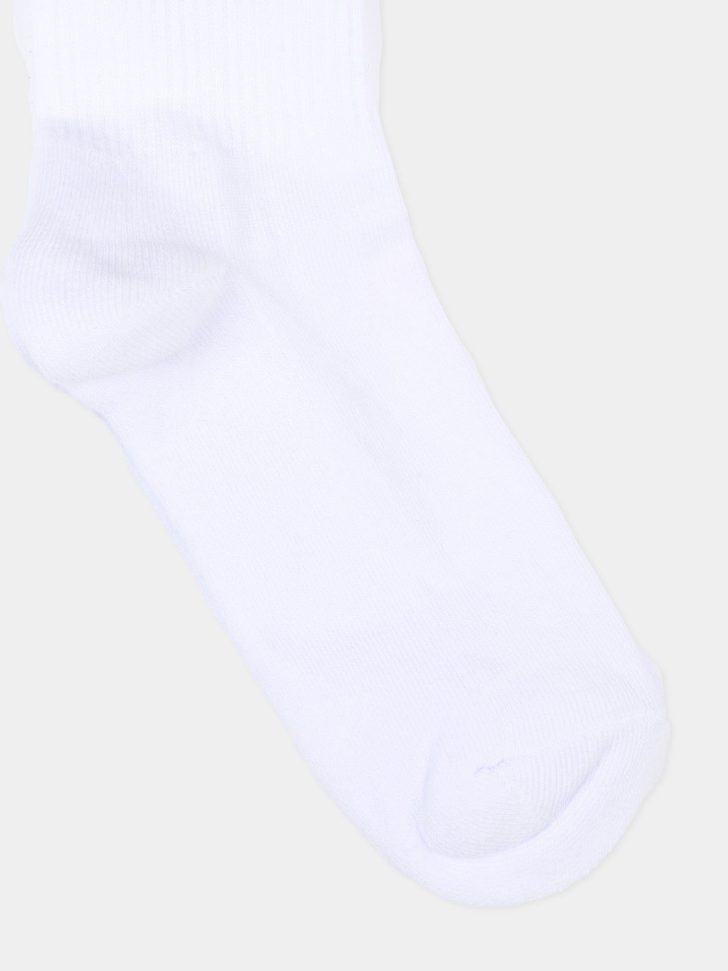 Calzini bianchi per bambini con logo,Msgm Kids,S6MSJUSO231 001/01