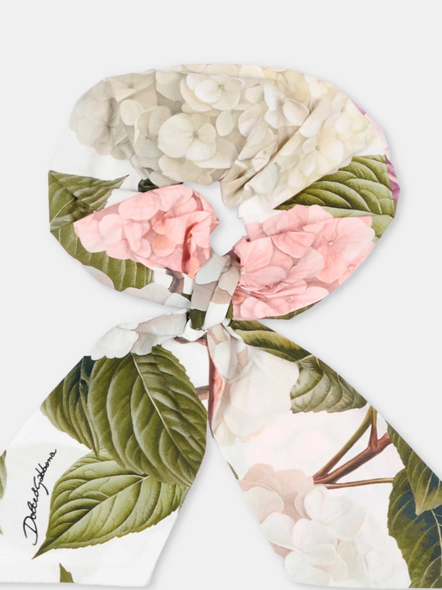 Elastico multicolor per bambina floreale,Dolce & Gabbana Kids,LB7A19 HS5T6 HA5XG