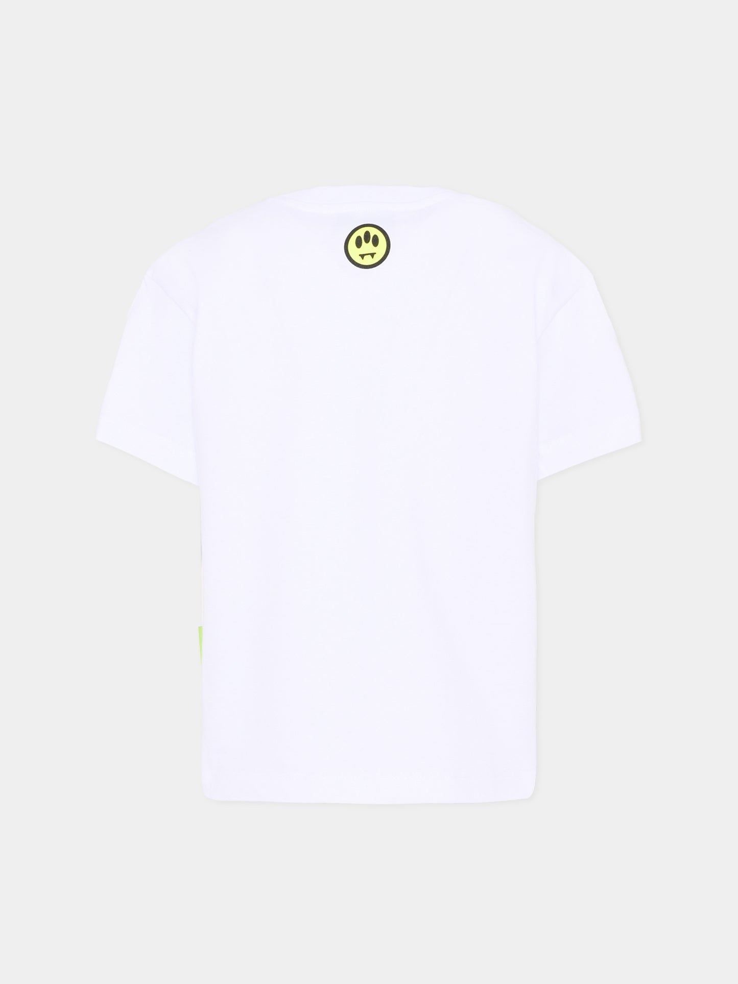 T-Shirt bianca per bambina con orsetto,Barrow,S6BKJGTH177 002