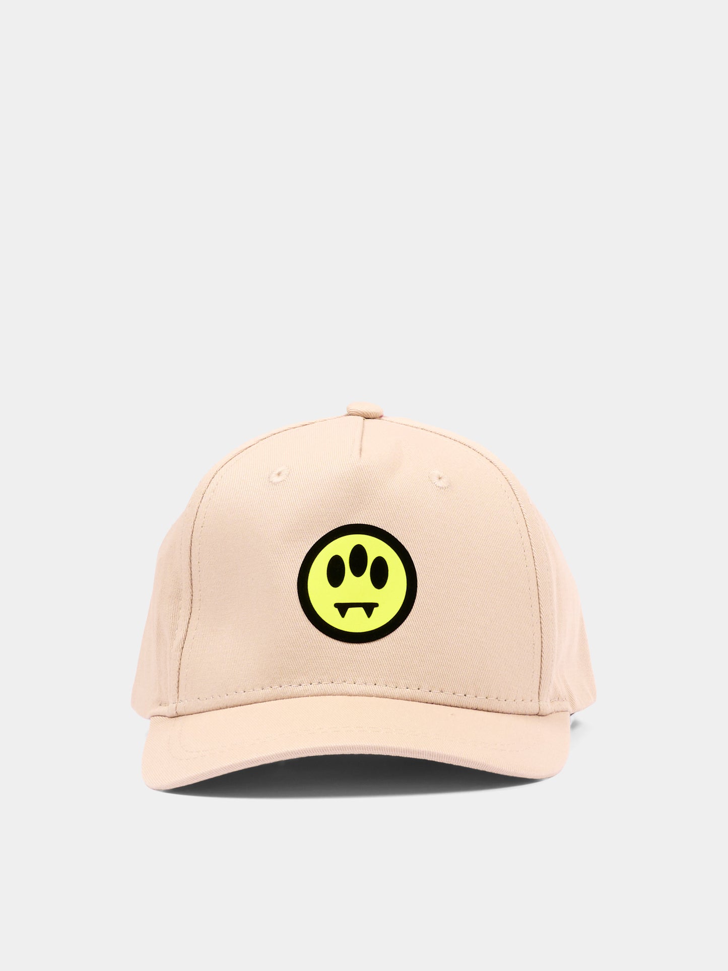 Cappello beige per bambini con logo,Barrow,S6BKJUBC025 092
