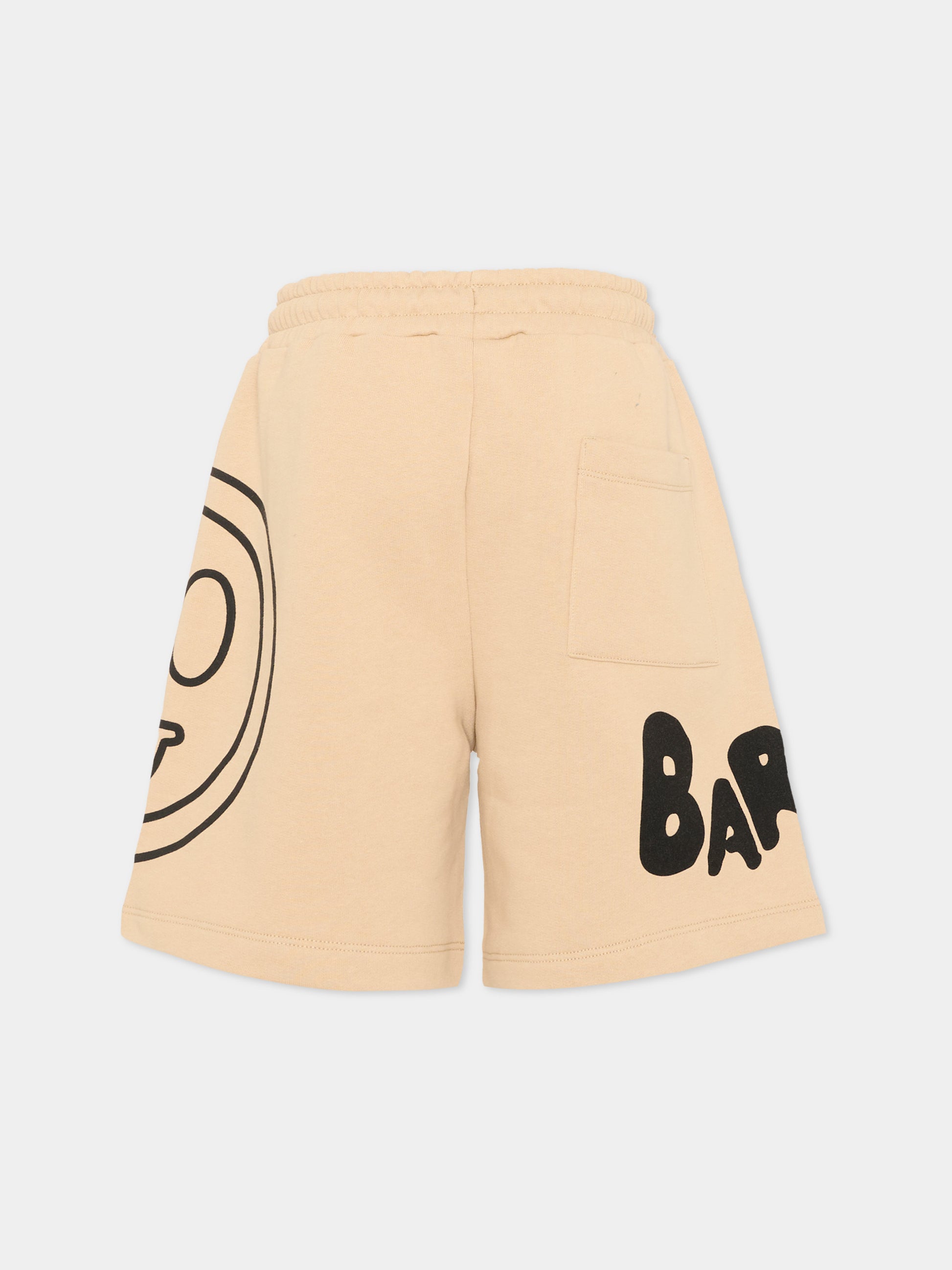 Shorts sportivi beige Barrow per bambini,Barrow,S6BKJUBE012 092