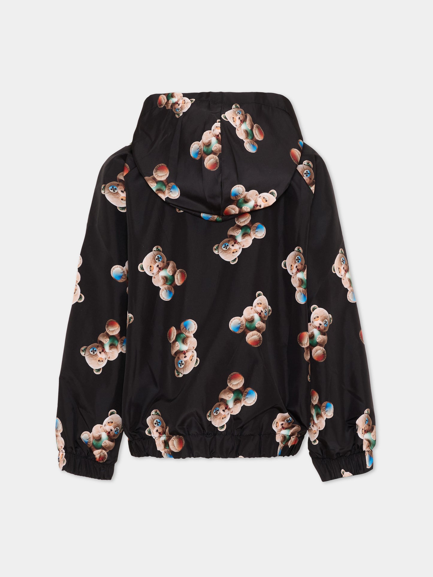 Giacche a vento nero per bambini con stampa orsetti,Barrow,S6BKJUJK017 110