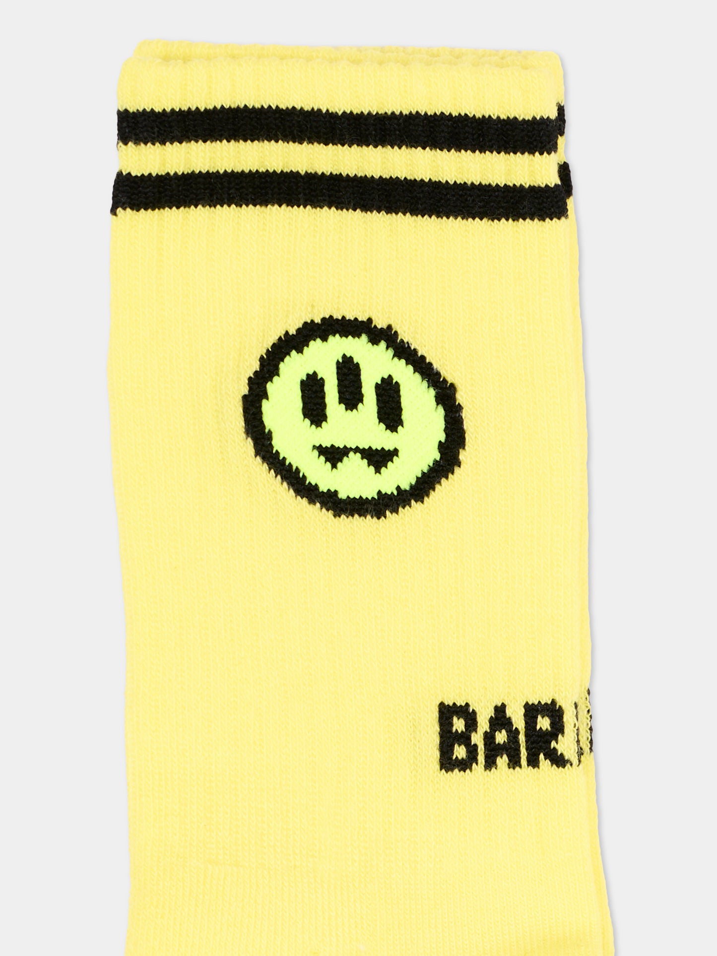 Calzini gialli per bambini con smile,Barrow,S6BKJUSO027 BW317