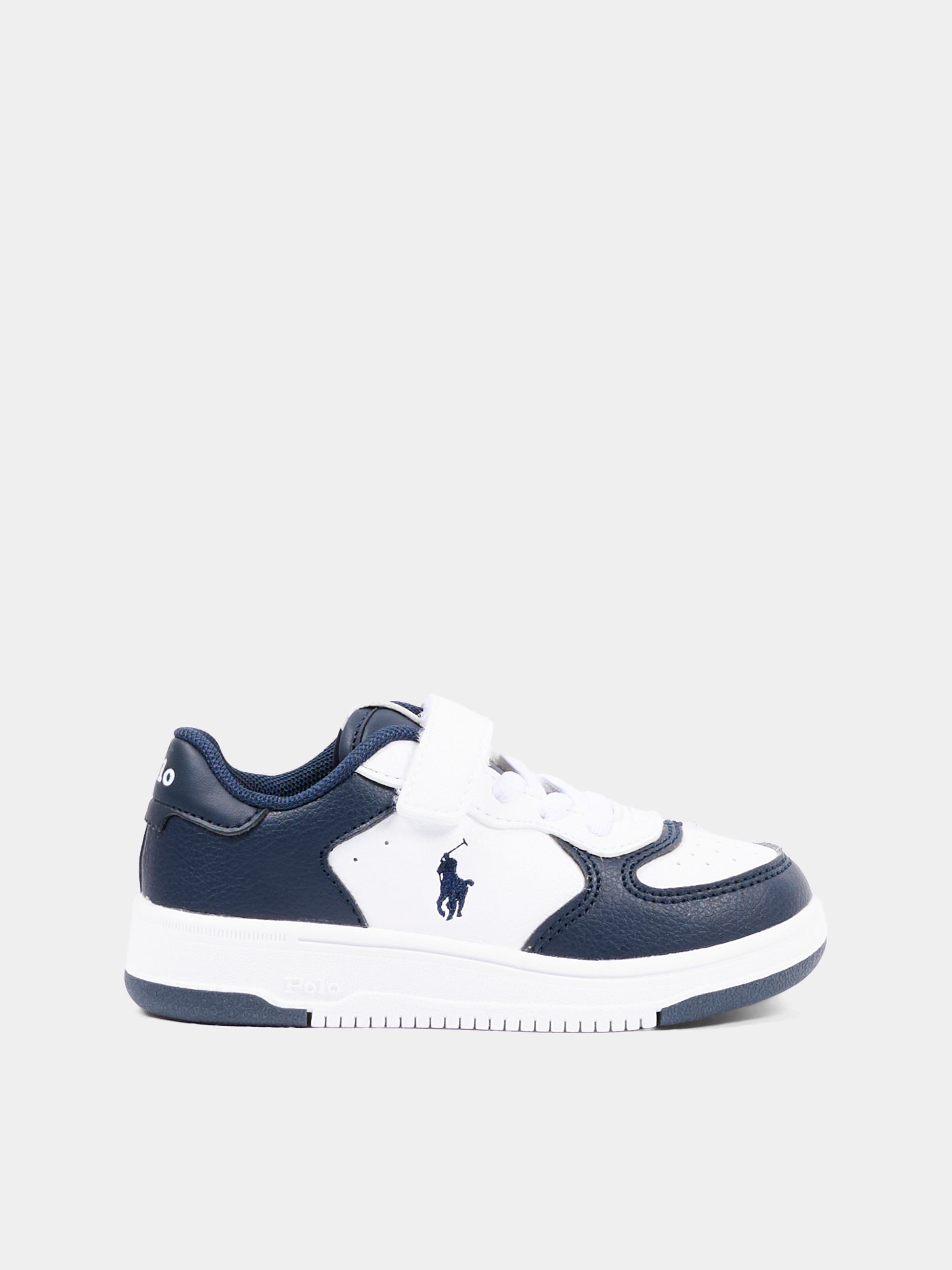 Sneakers blu per bambino con Polo Pony,Ralph Lauren Kids,RL01164100