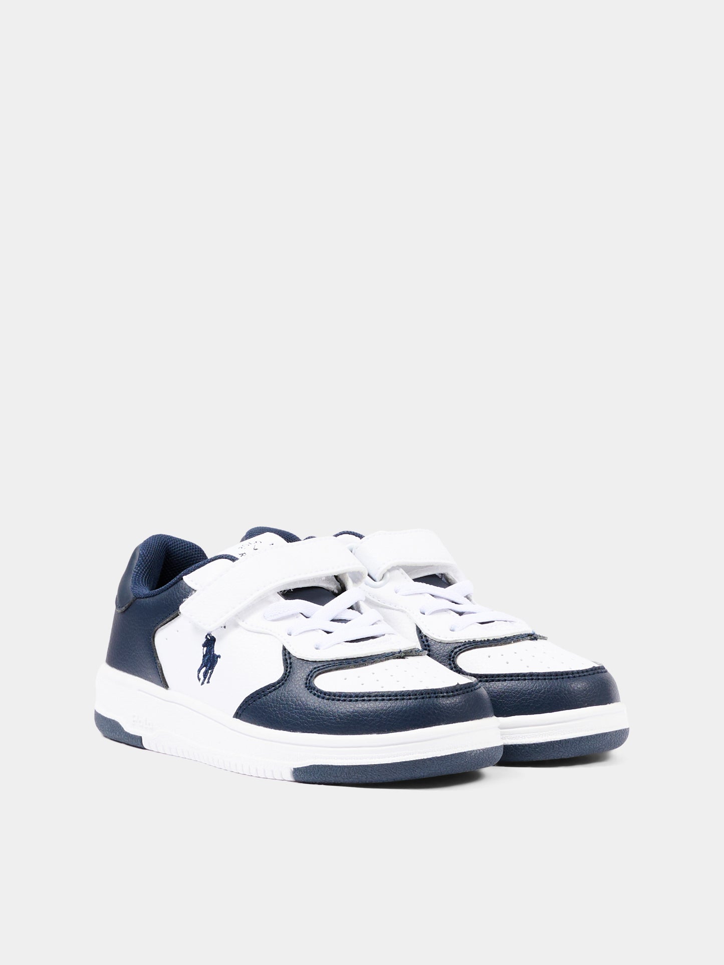 Sneakers blu per bambino con Polo Pony,Ralph Lauren Kids,RL01242111