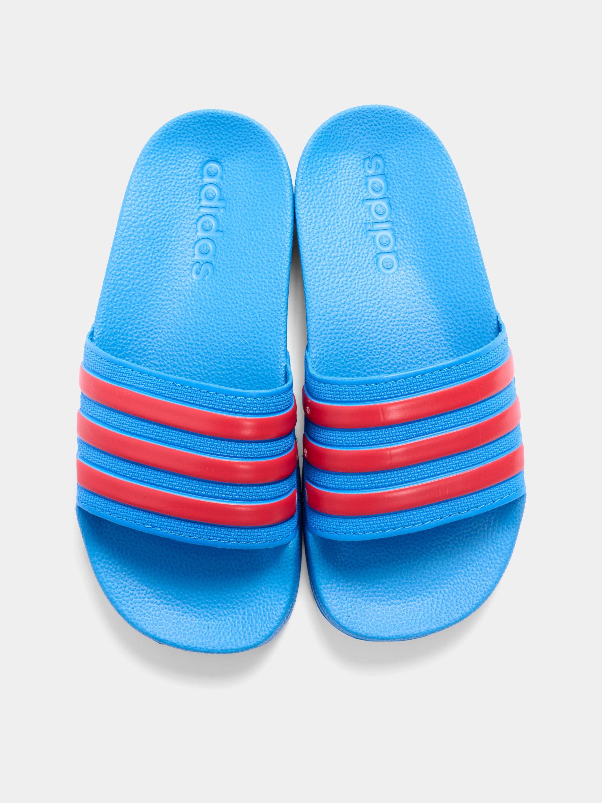 Ciabatte blu Adilette Shower per bambino,Adidas,JS2524