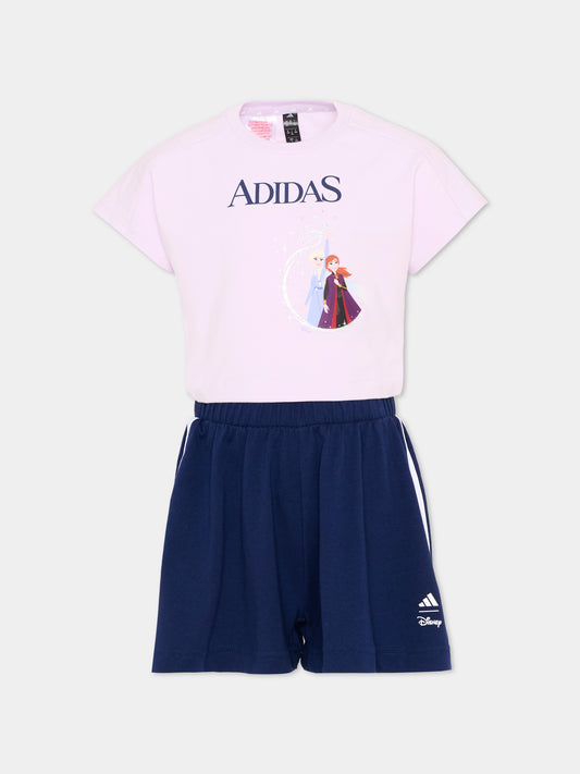 Completo multicolor per bambina con Frozen,Adidas,JZ3578