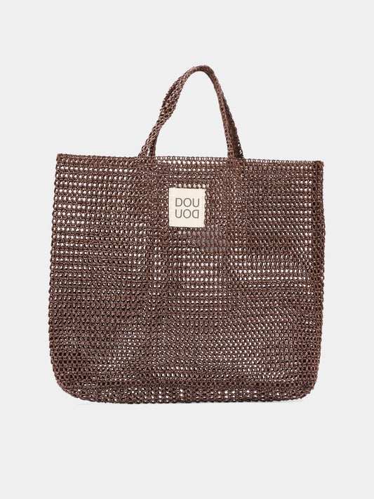 Brown mesh bag for girl