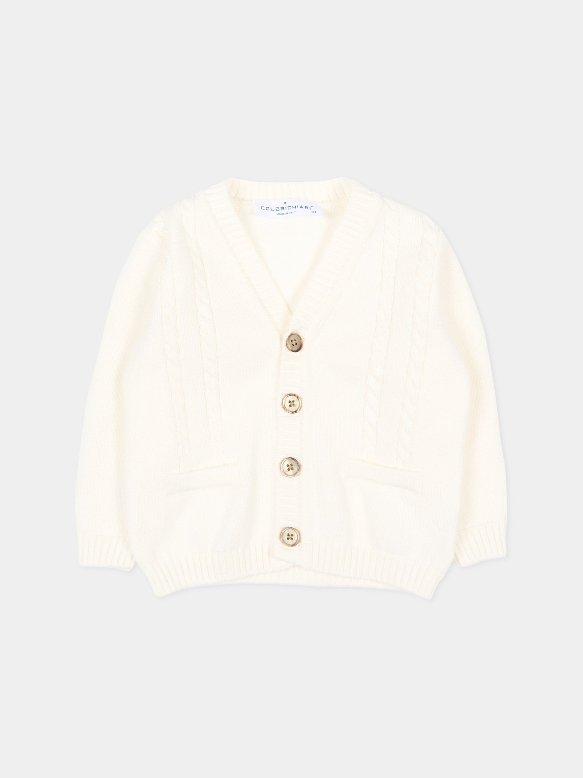 Completo elegante beige per neonato,Colorichiari,MN408422 4951 26