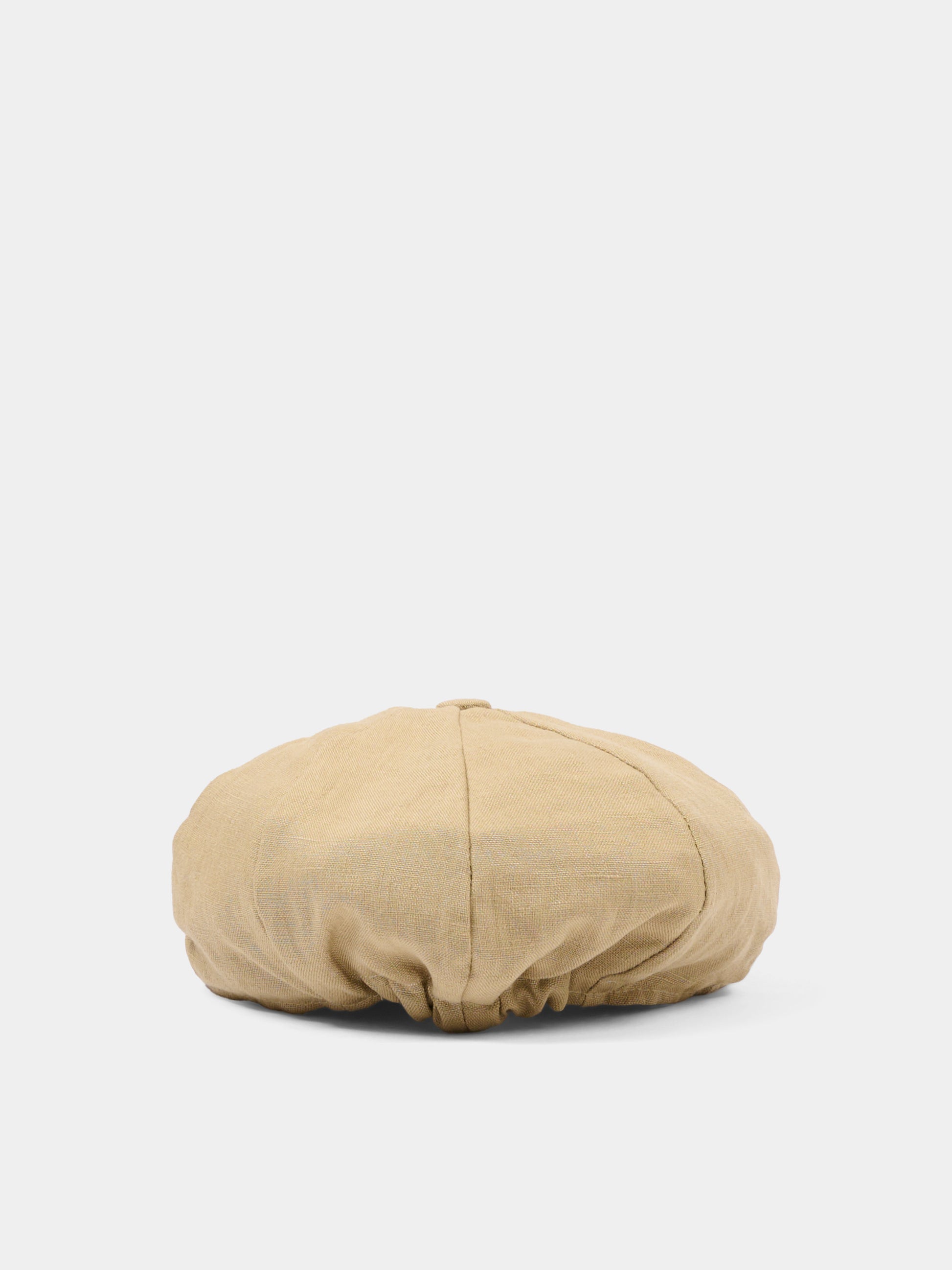 Cappello con visiera beige per neonato,Colorichiari,MN928412 4951 26
