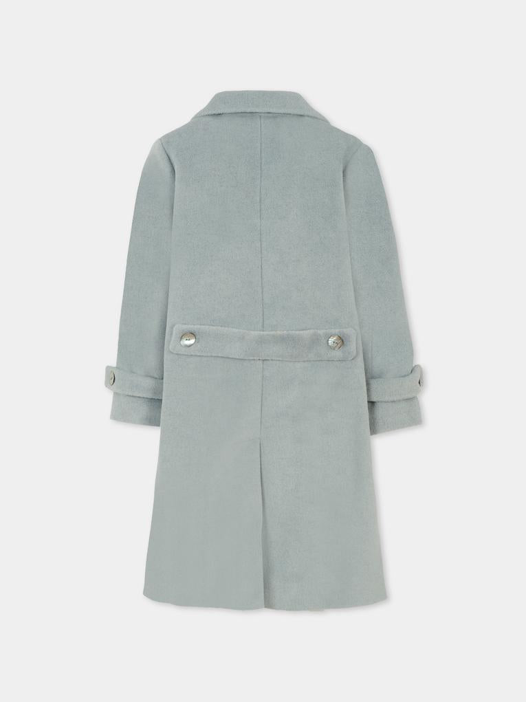 Cappotto grigio per bambina,Caffe' D'orzo,ZT2A10 E0127 921