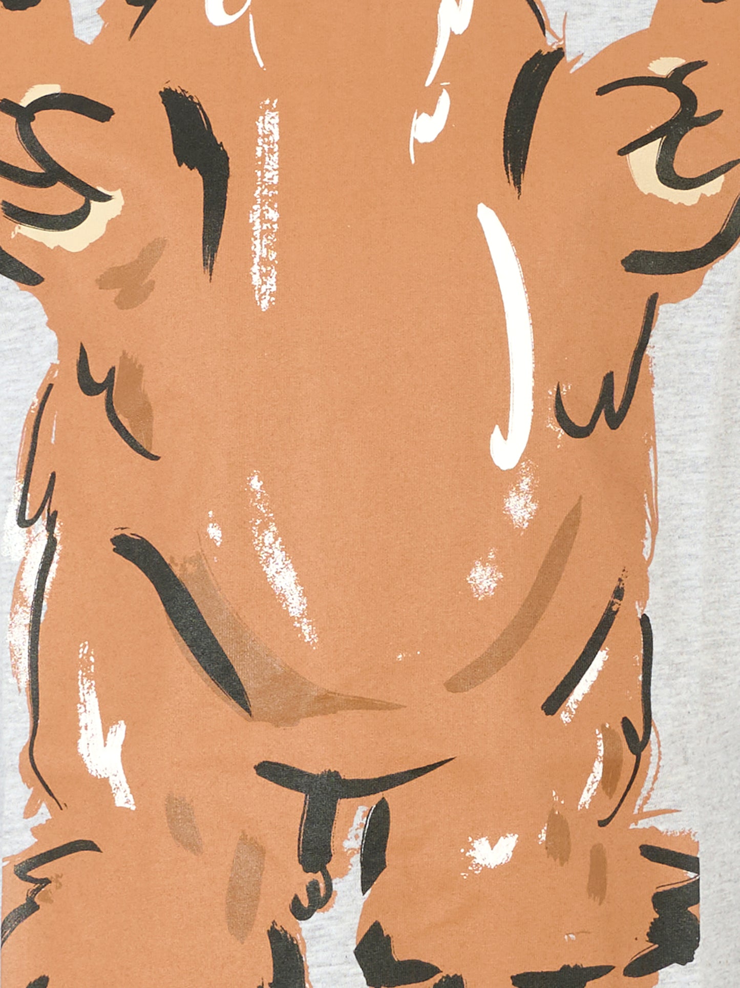 T-shirt grigia per bambino con orso,Stella Mccartney Kids,TT8Q20 Z0434 905