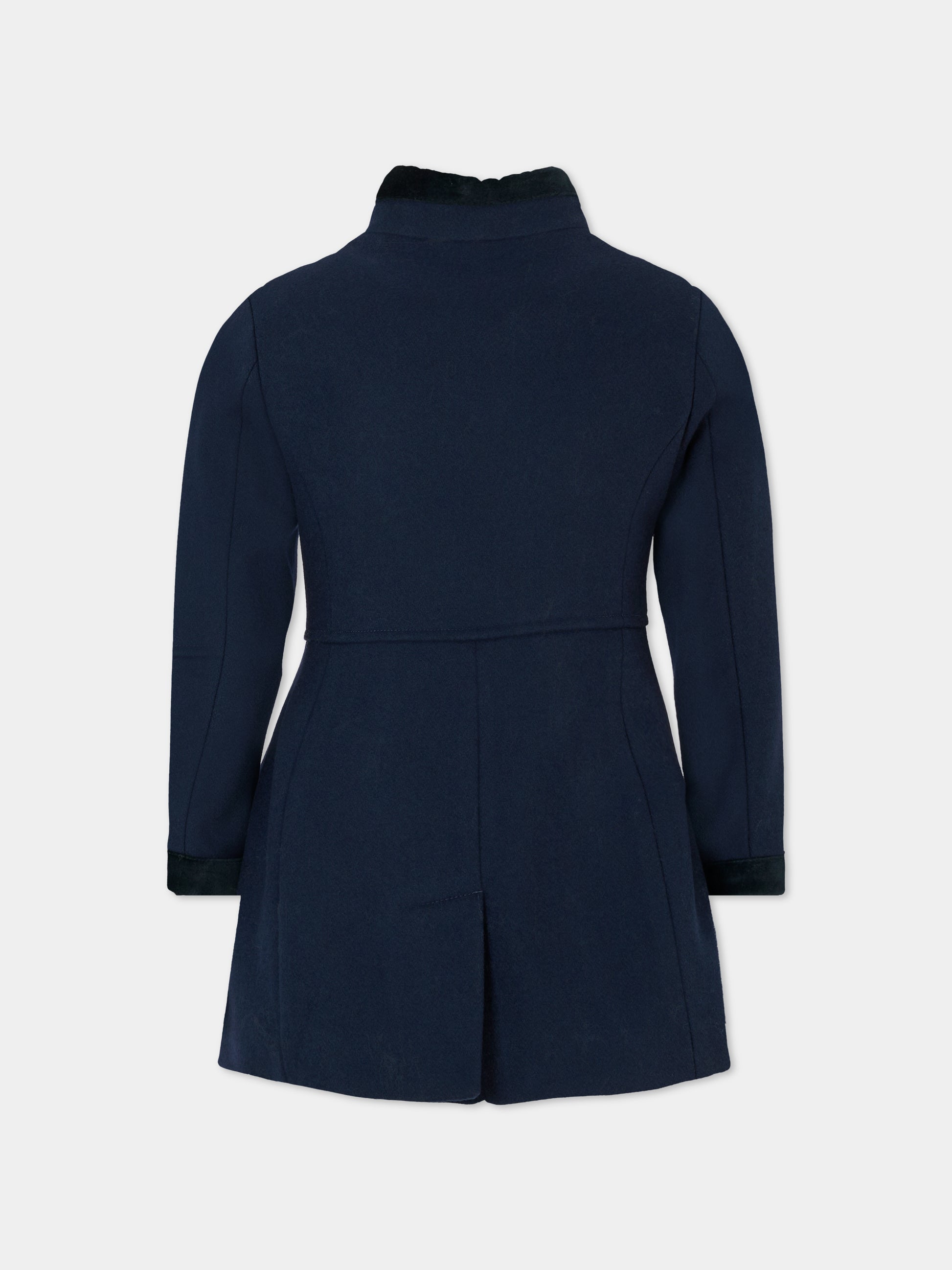 Cappotto blu per bambino,Fay Kids,FT2A10 E0051 620