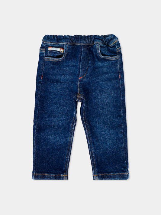 Jeans denim per neonato,Fay Kids,FT6510 Z1204 621