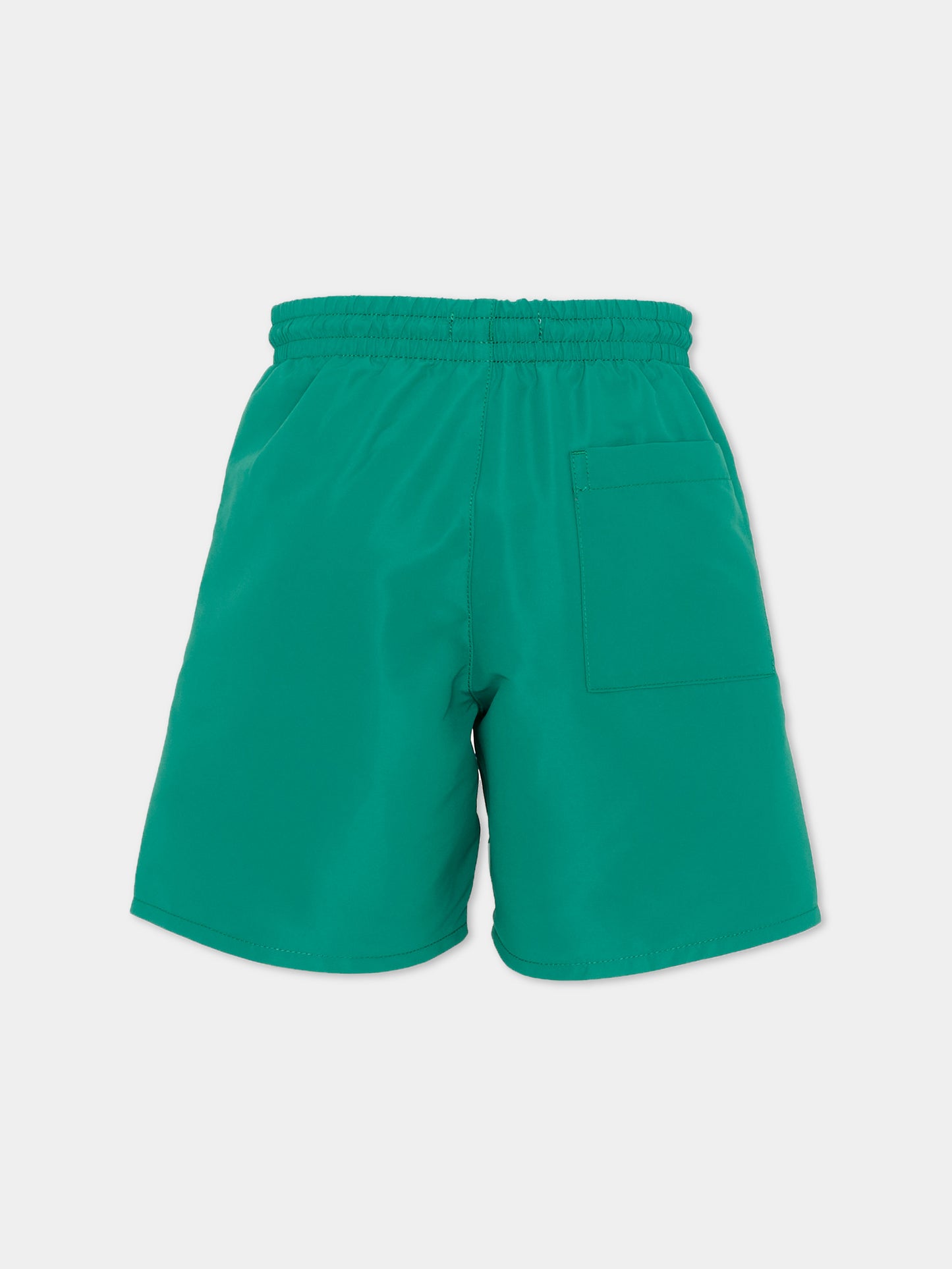 Boxer mare verde per bambino con logo,Calvin Klein Kids,KV0KV00056 MRW