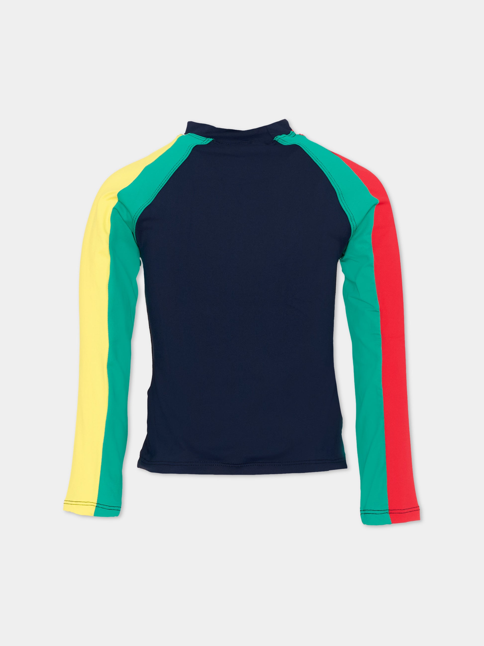 Maglia anti UV blu per bambino con logo,Bobo Choses,B126AC132