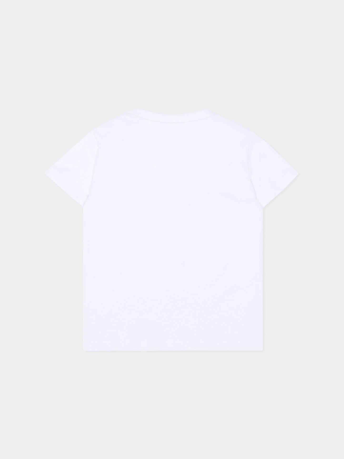 T-Shirt bianca per neonato con logo,Richmond,RIP26002TS WHITE