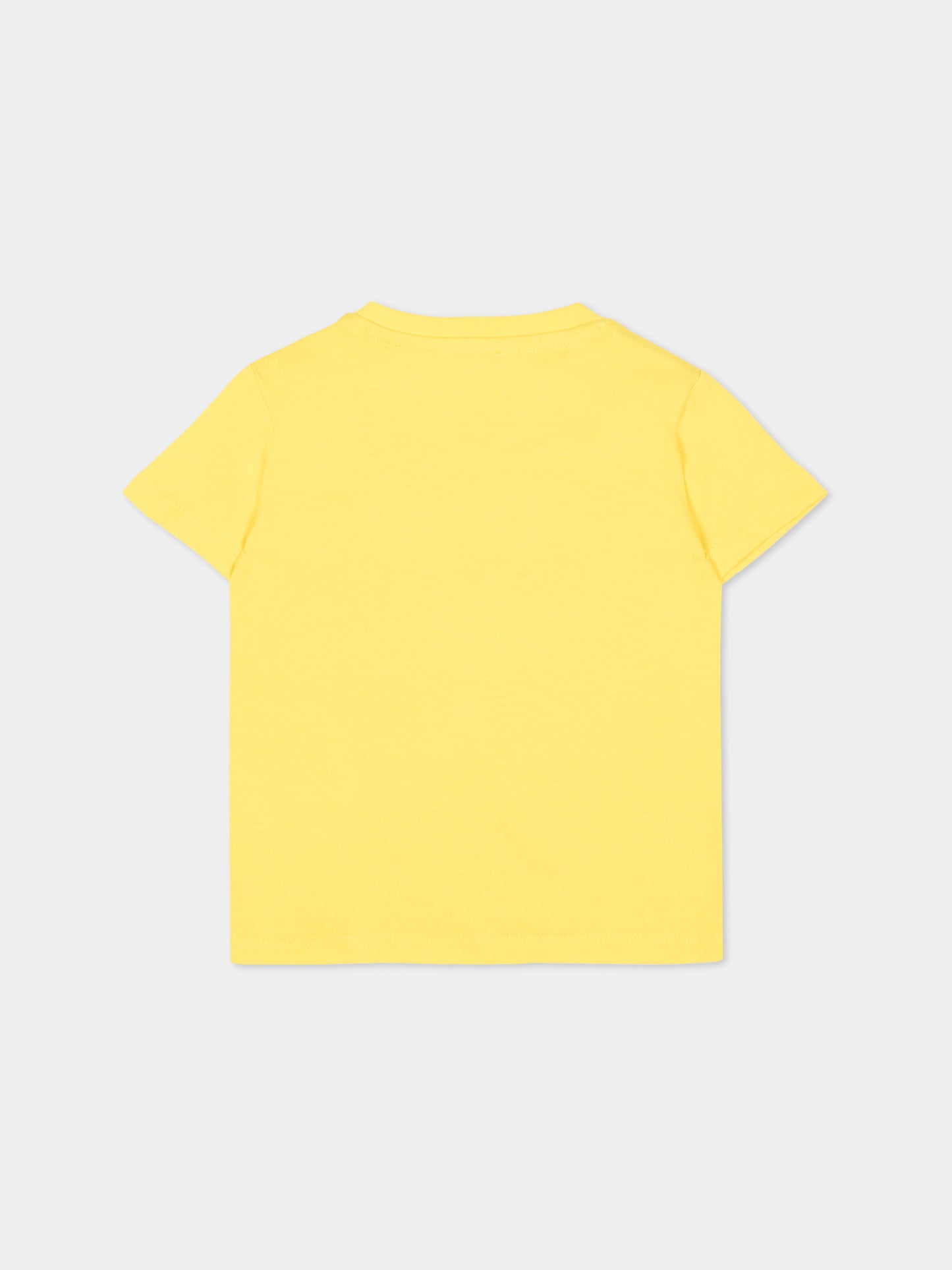 T-shirt gialla per neonato con logo,Richmond,RIP26002TS YELLOW BUTTERCUP