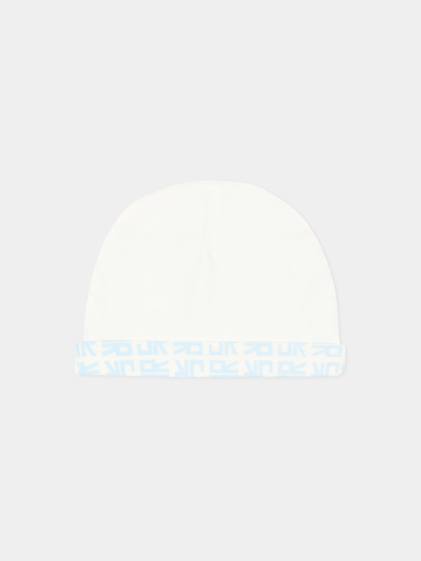 Set tutina azzurro per neonato con logo,Richmond,RLP26001TU AZURE