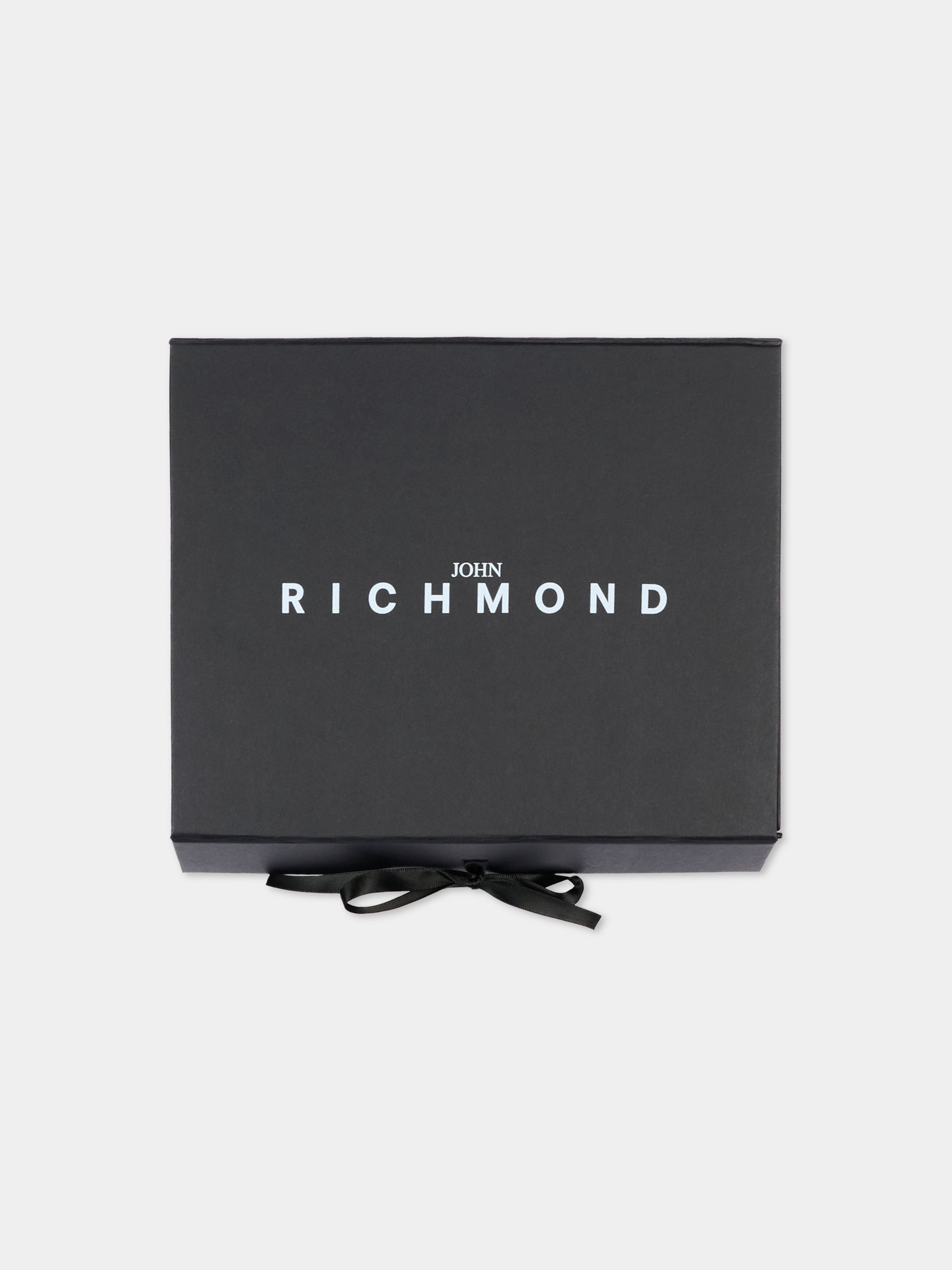 Set tutina azzurro per neonato con logo,Richmond,RLP26001TU AZURE