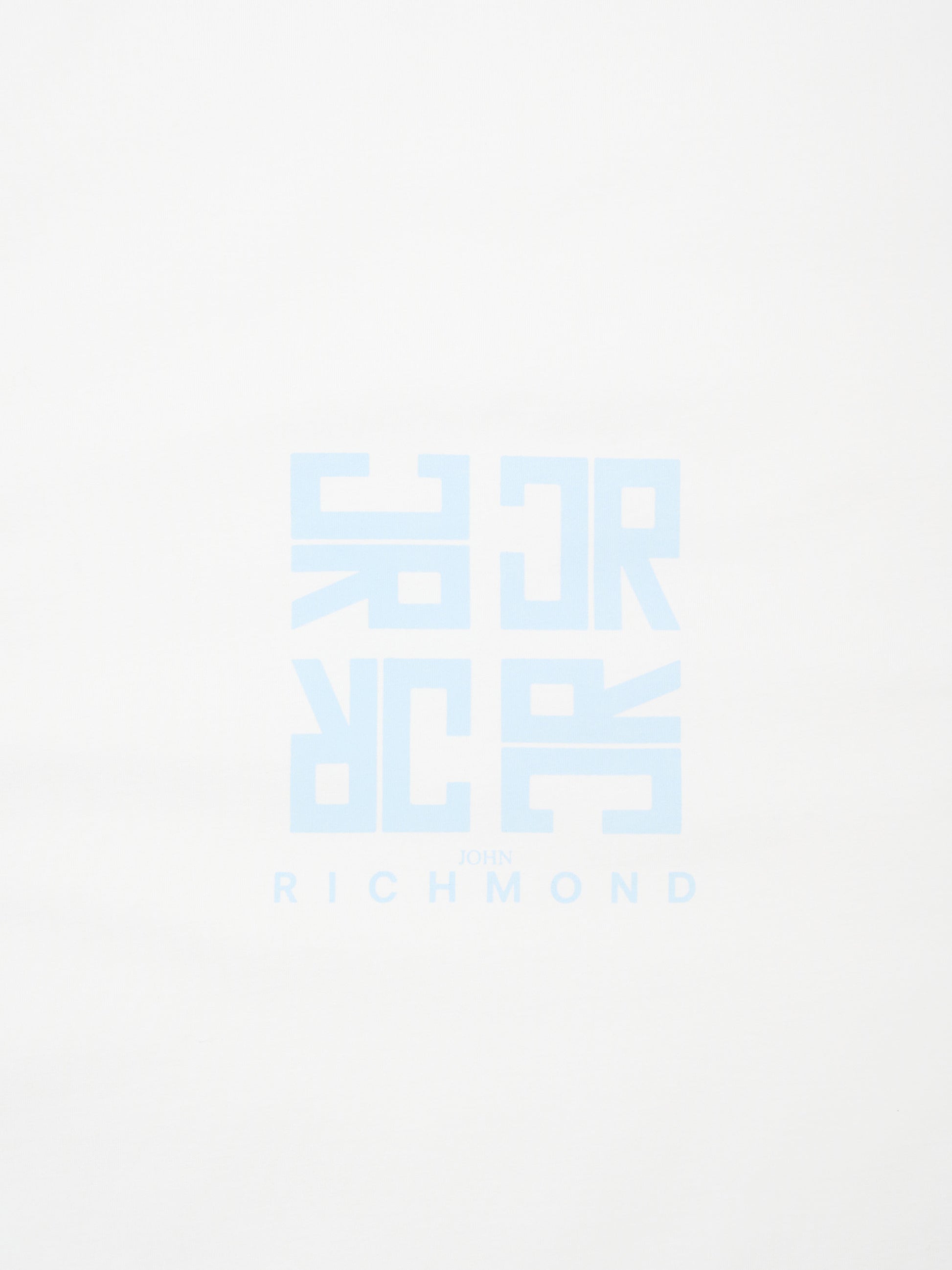 Coperta avorio per neonato con logo,Richmond,RLP26003CE AZURE