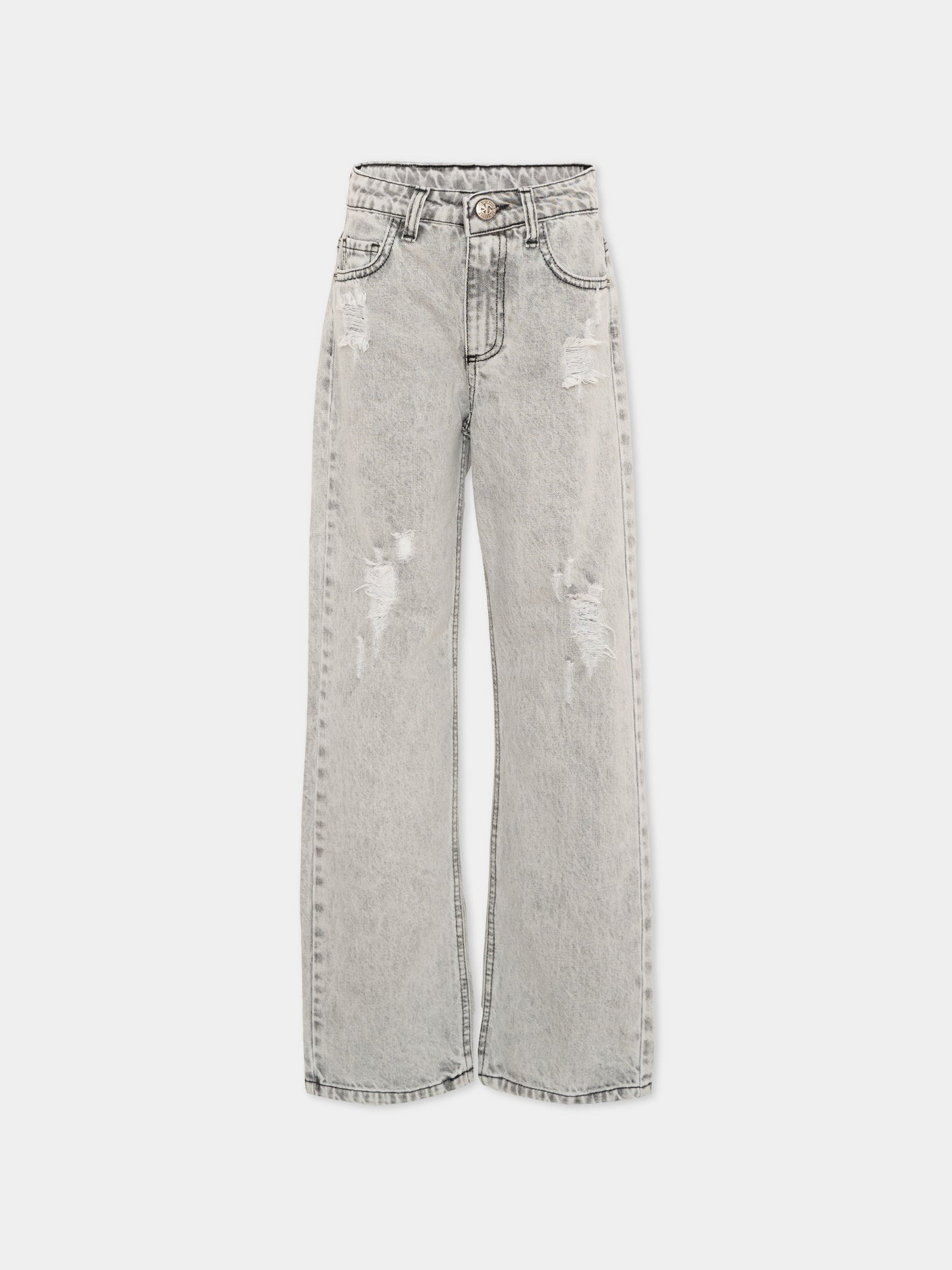 Jeans grigio per bambino,Richmond,RBP26080JE DENIM GREY LIGHT