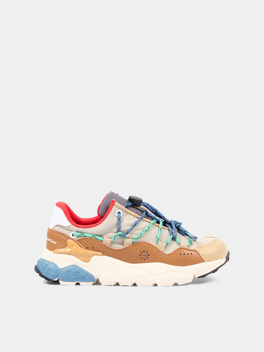 Sneakers multicolor Raikiri Junior per bambino,Flower Mountain,2D28 001 2015499 31