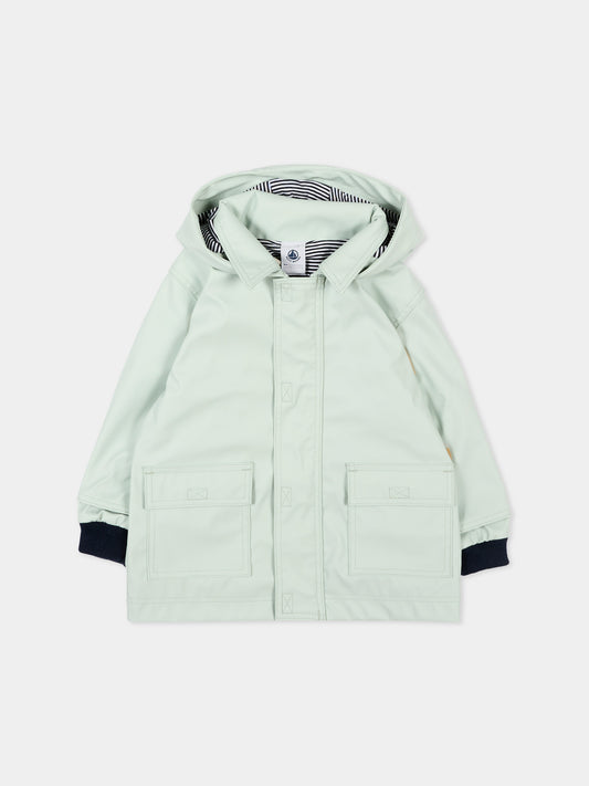 Giaccha a vento celeste per neonato,Petit Bateau,A0FKB SPRAY 01
