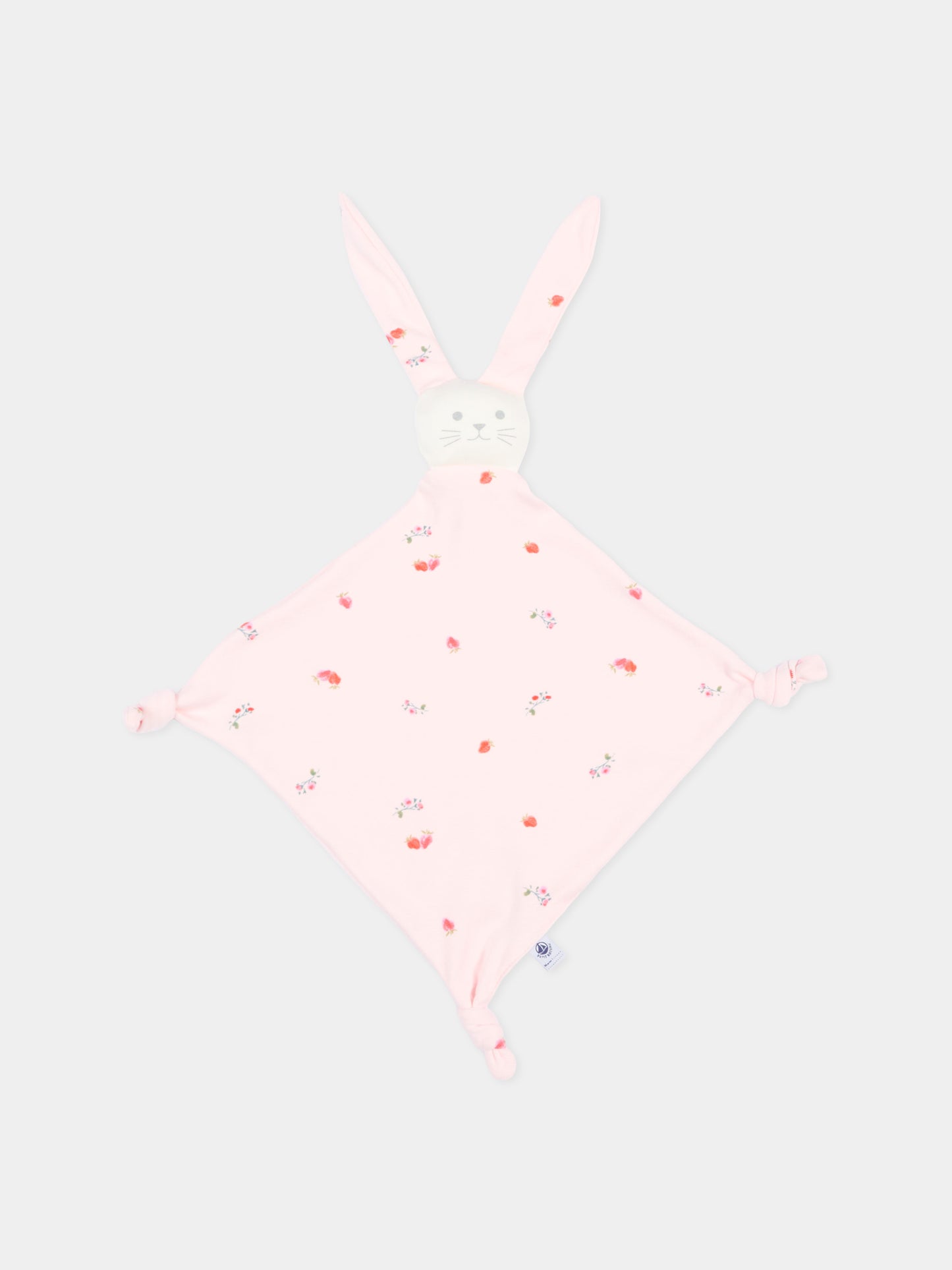 Vestito rosa per neonata con fiori,Petit Bateau,A0FQR BARELY/MULTICO 01
