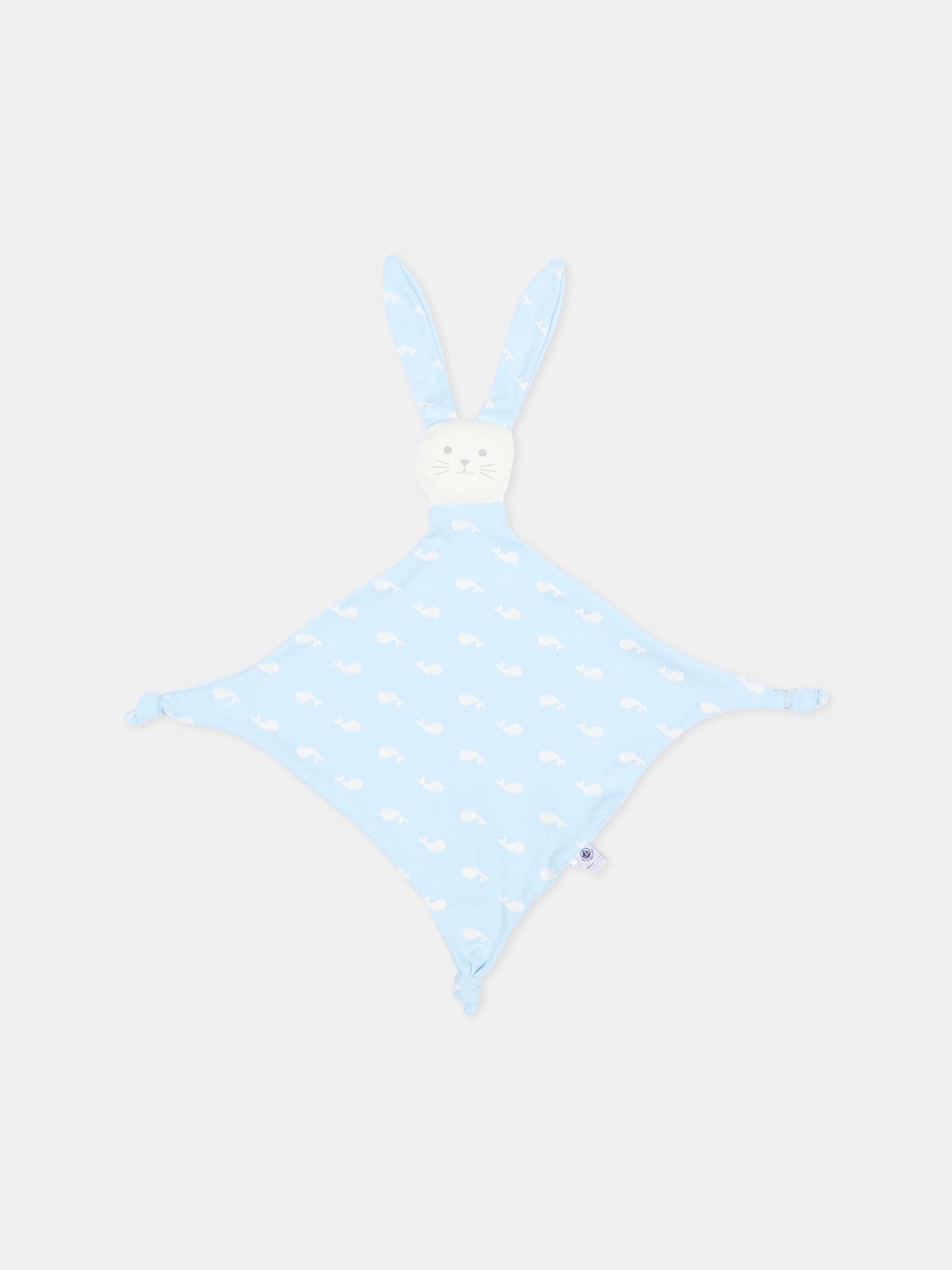 Pagliaccetto celeste per neonato con doudou,Petit Bateau,A0FT0 TOUDOU/MARSHMALLOW 01
