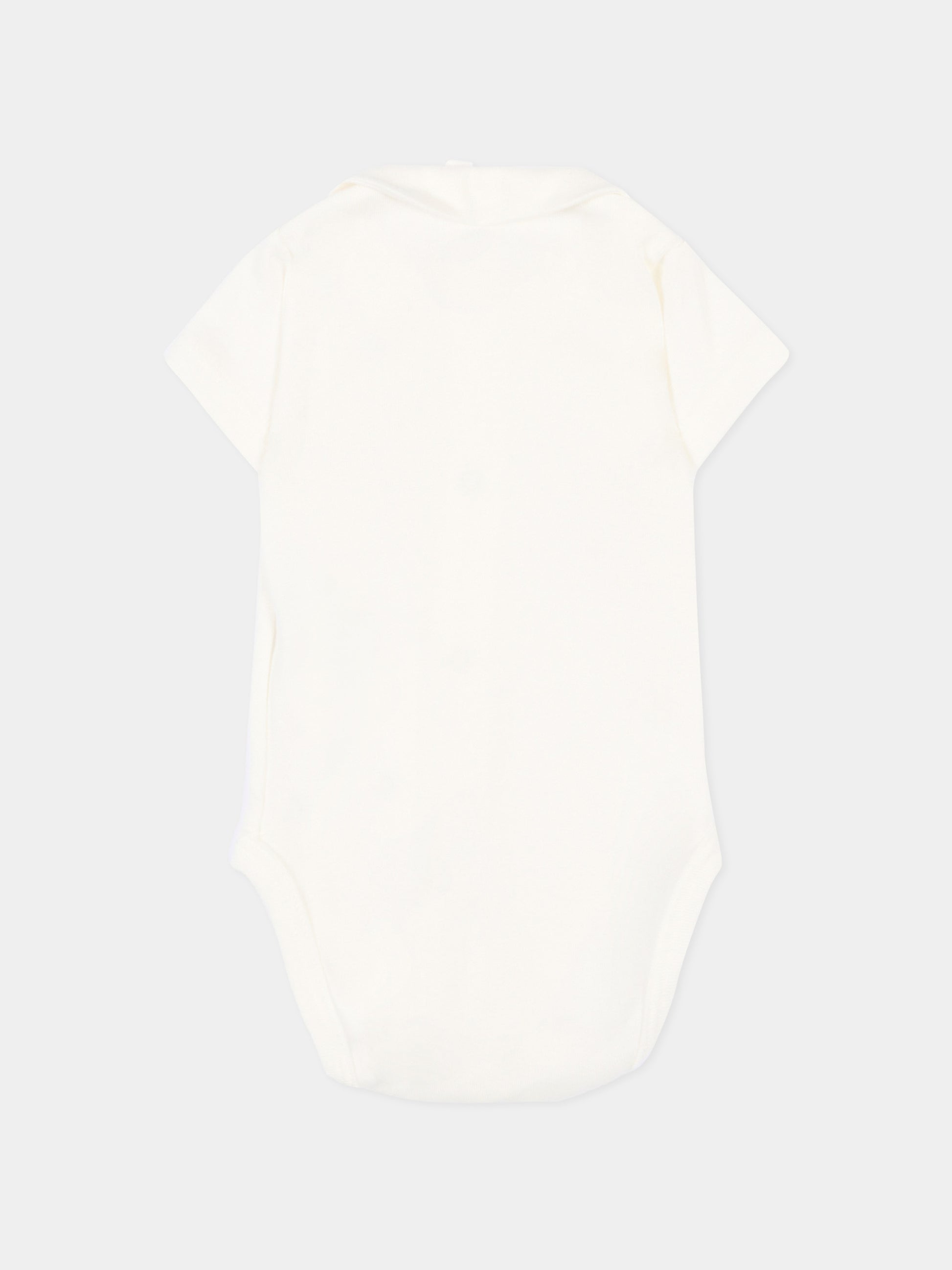 Salopette avorio per neonato con dinosauri,Petit Bateau,A0FMJ MARSHMALLOW/MULTICO 01