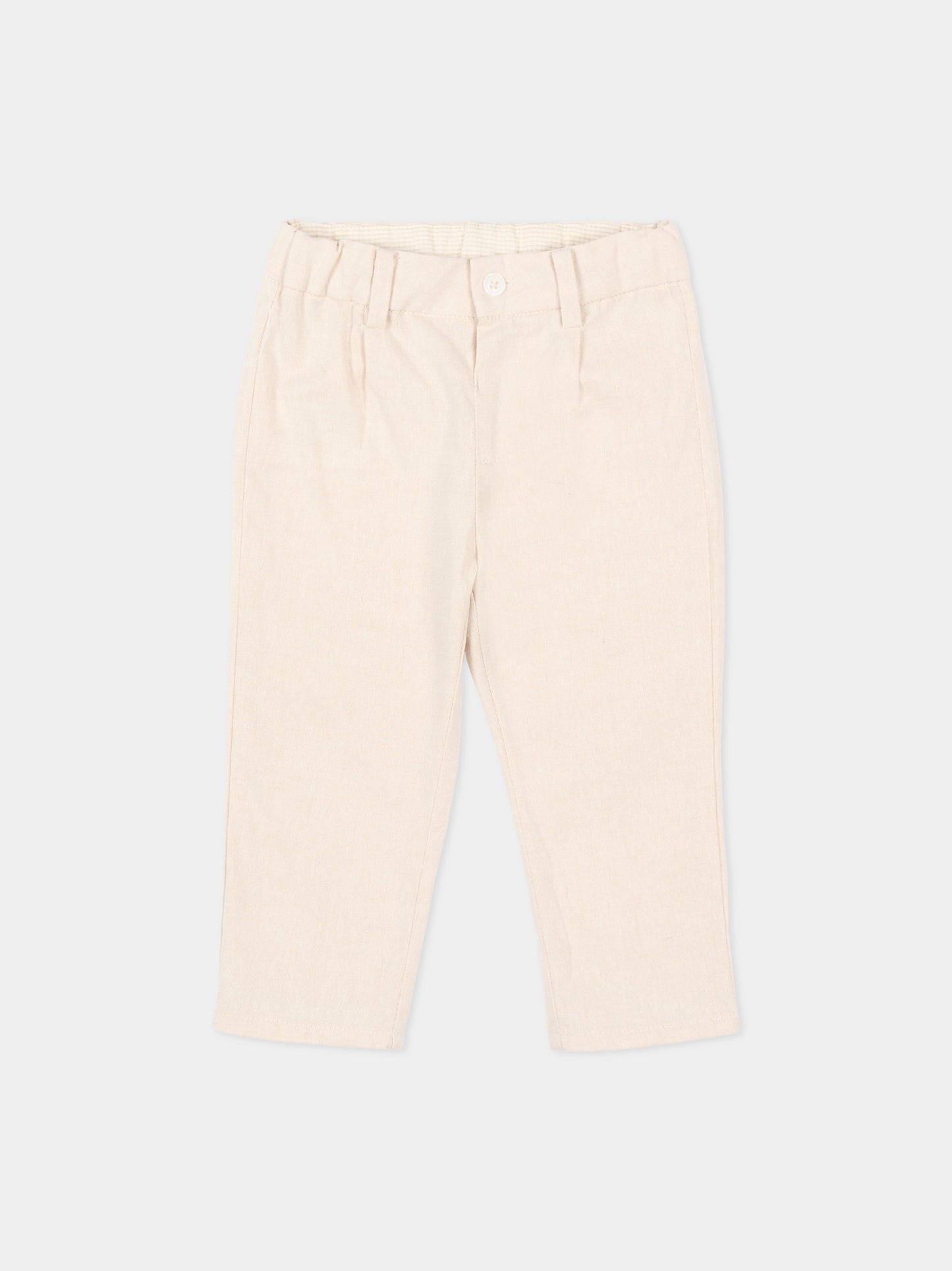 Pantaloni eleganti beige per neonato,Mayoral,1517 050