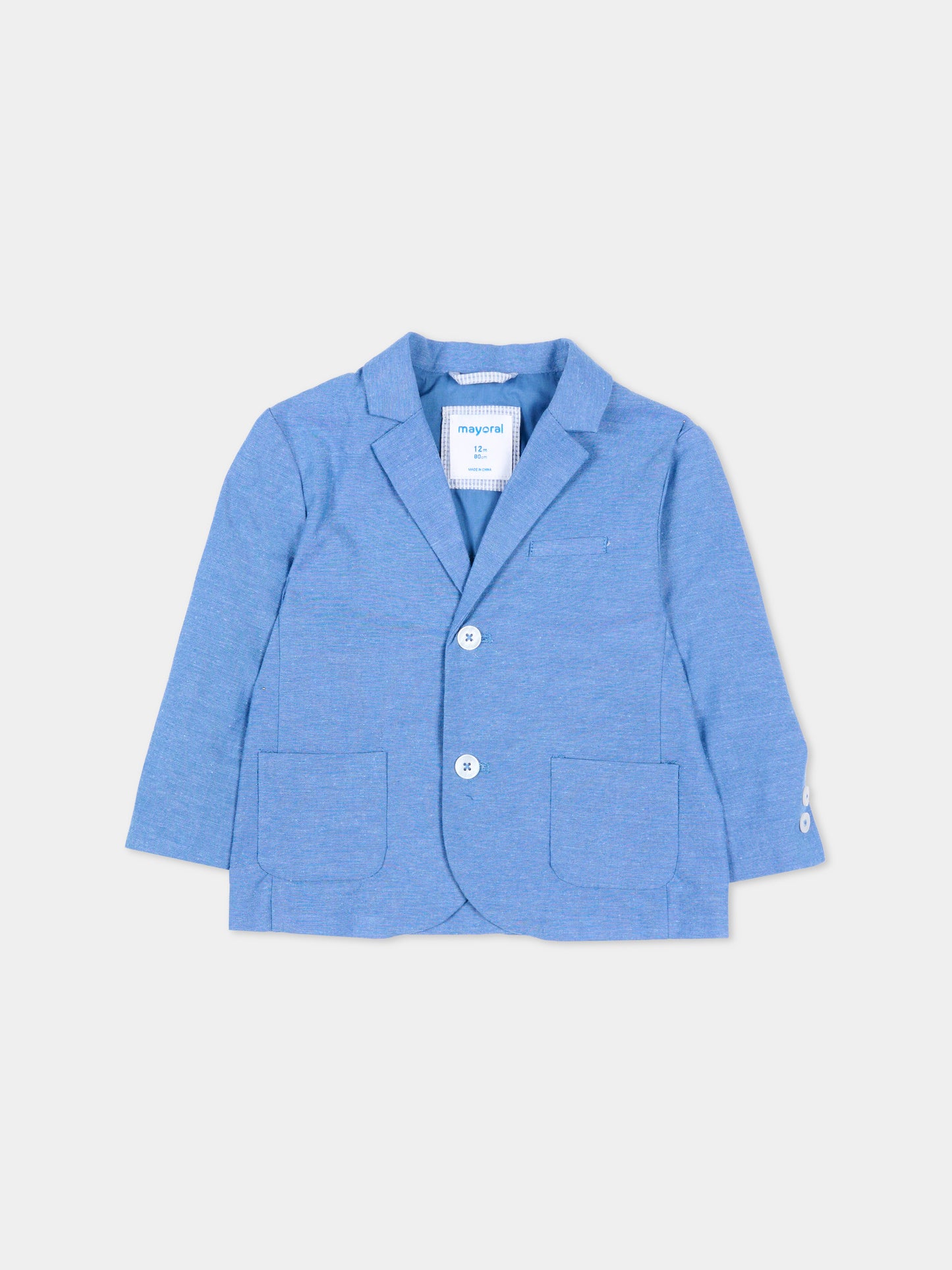 Giacca azzurra per neonato,Mayoral,1404 025
