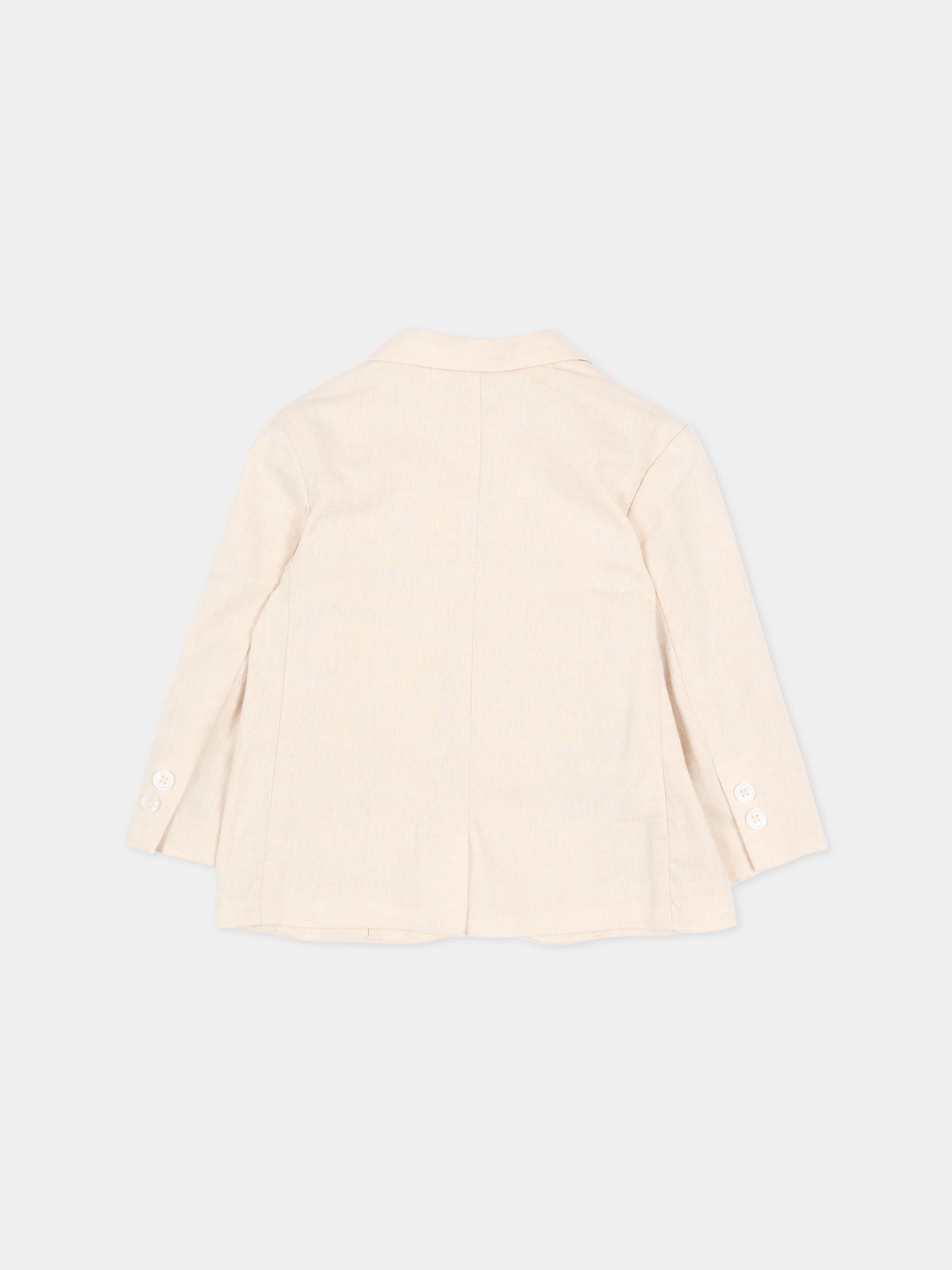 Giacca beige per neonato,Mayoral,1404 027