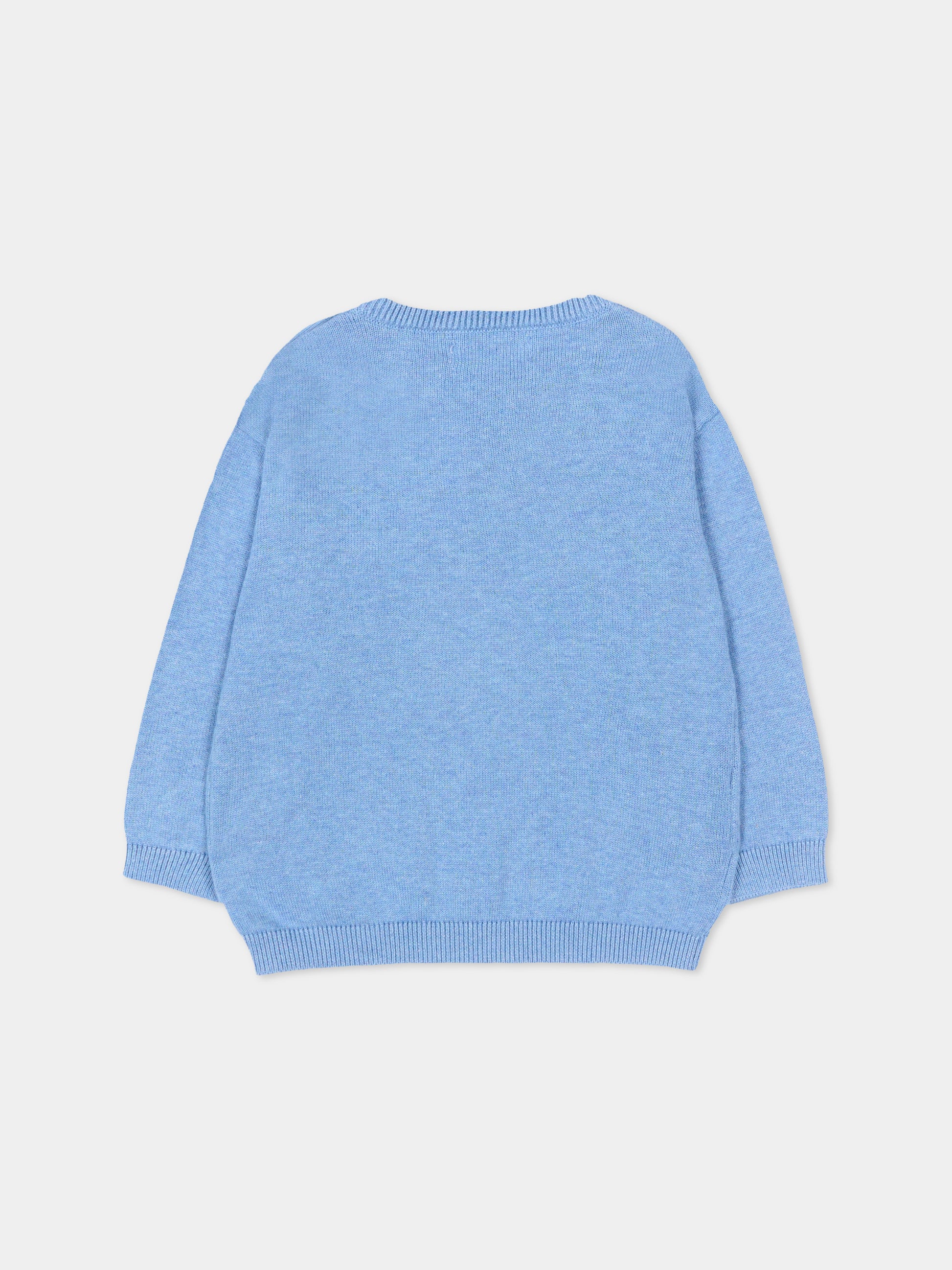 Maglione azzurro per neonato,Mayoral,303 034