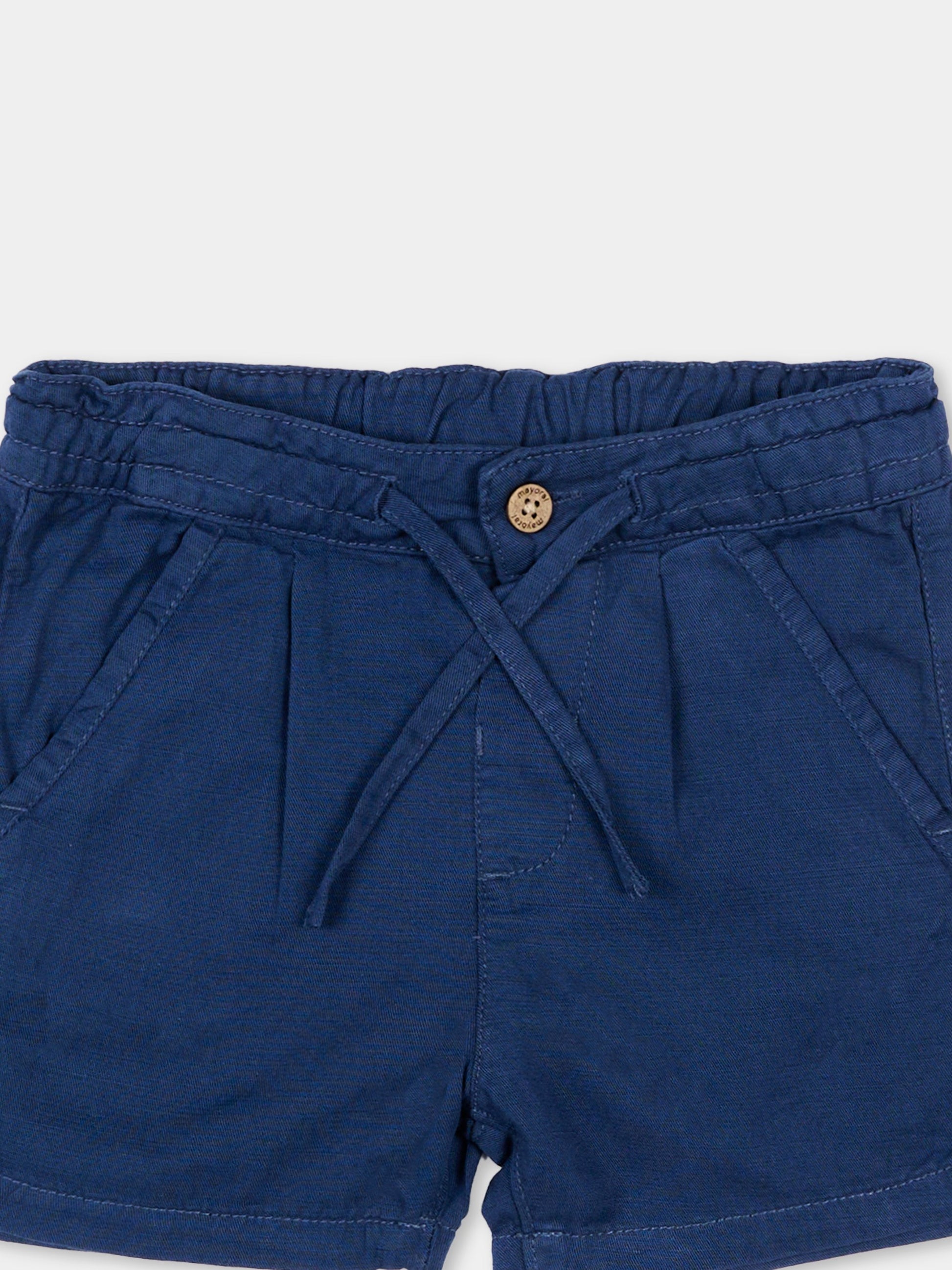 Shorts blu per neonato,Mayoral,1220 075